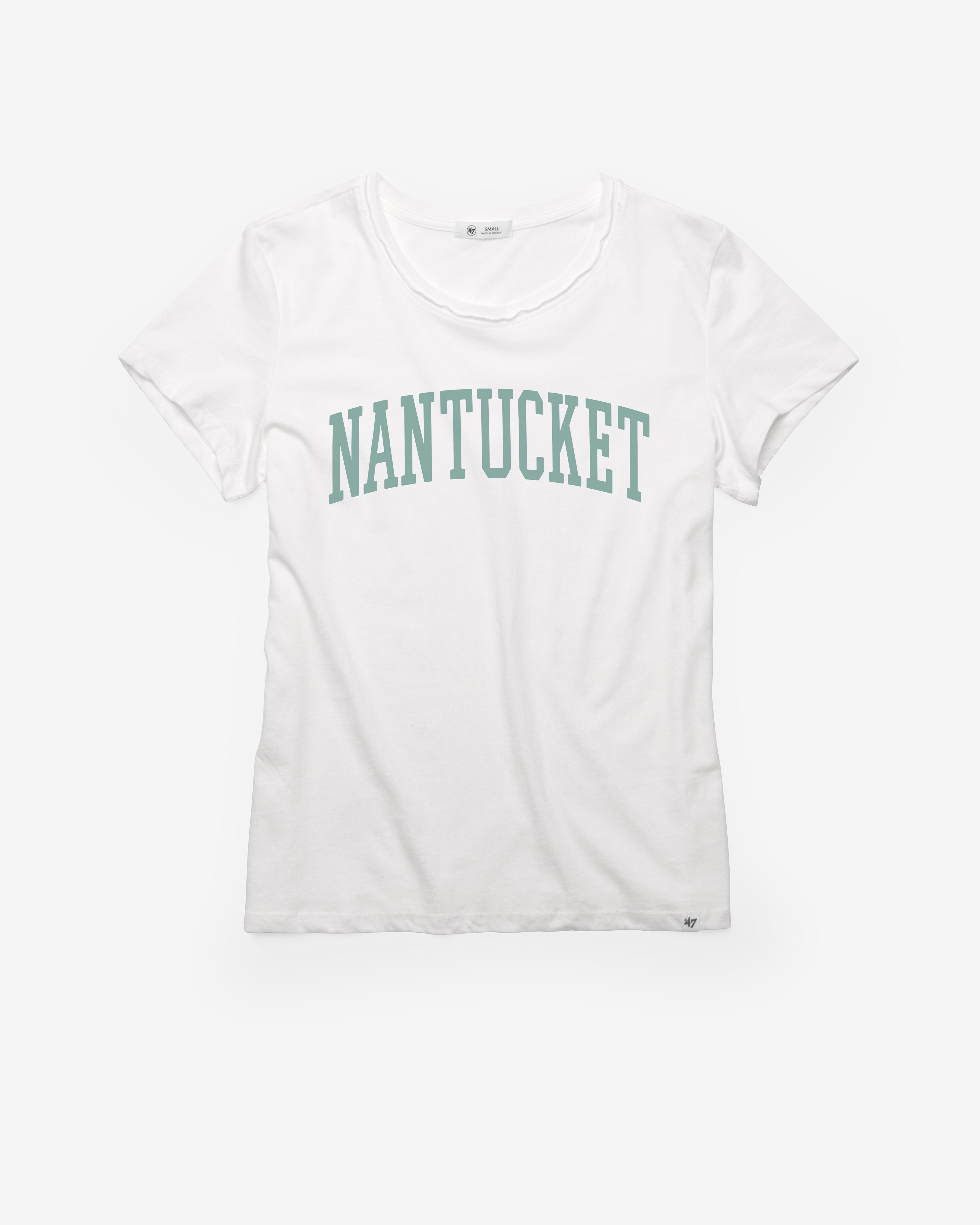 NANTUCKET DESTINATION '47 FRANKIE TEE WOMENS、mySite、vikingsvslions