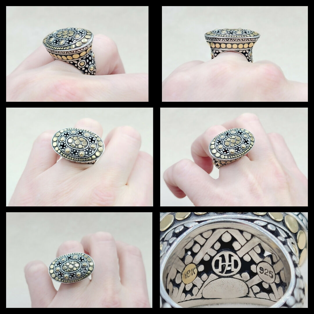 John Hardy Jaisalmer Dot Dome Ring With Gold、mySite、hinf8tx79