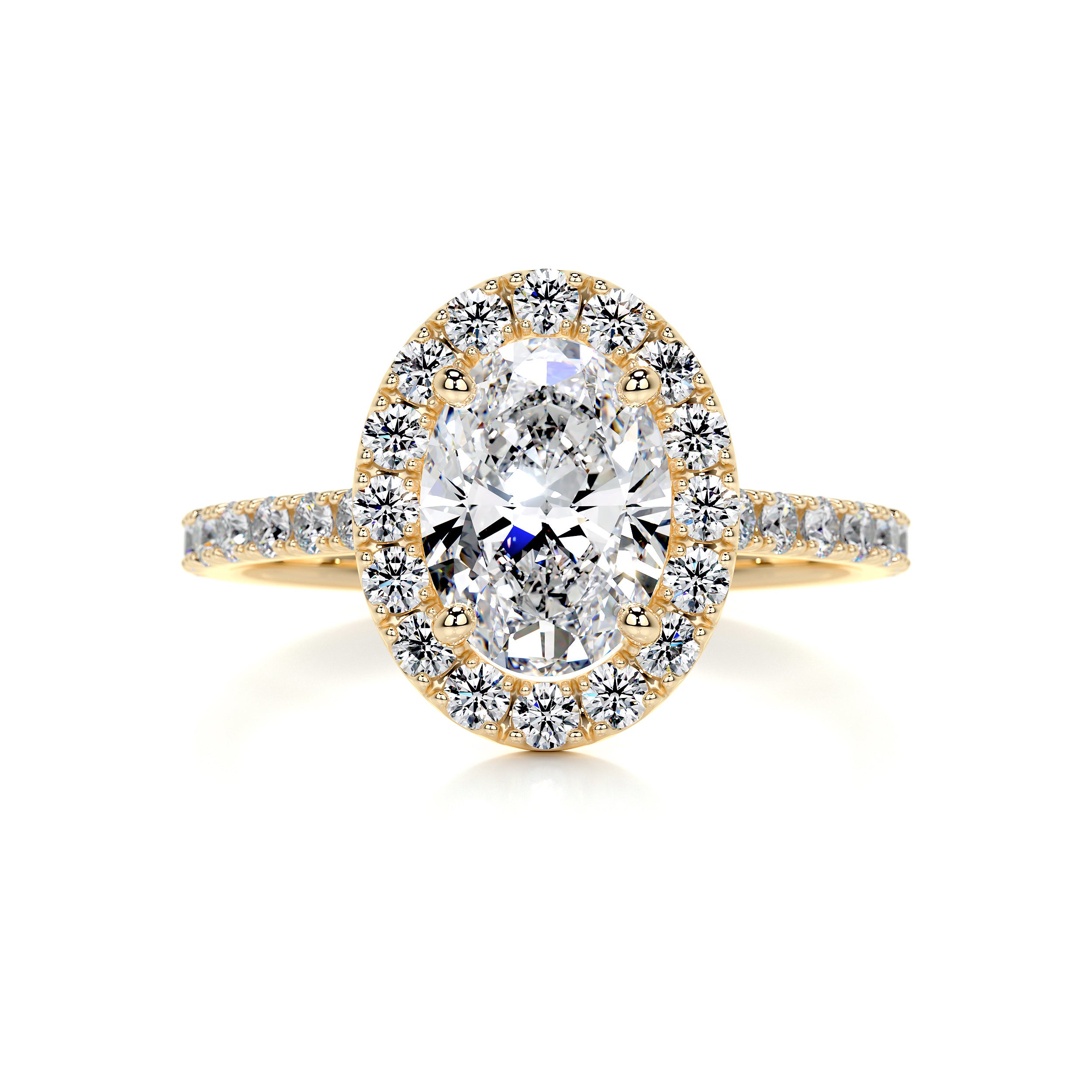 Maria Diamond Engagement Ring - 18K Yellow Gold、mySite、hinf8tx79