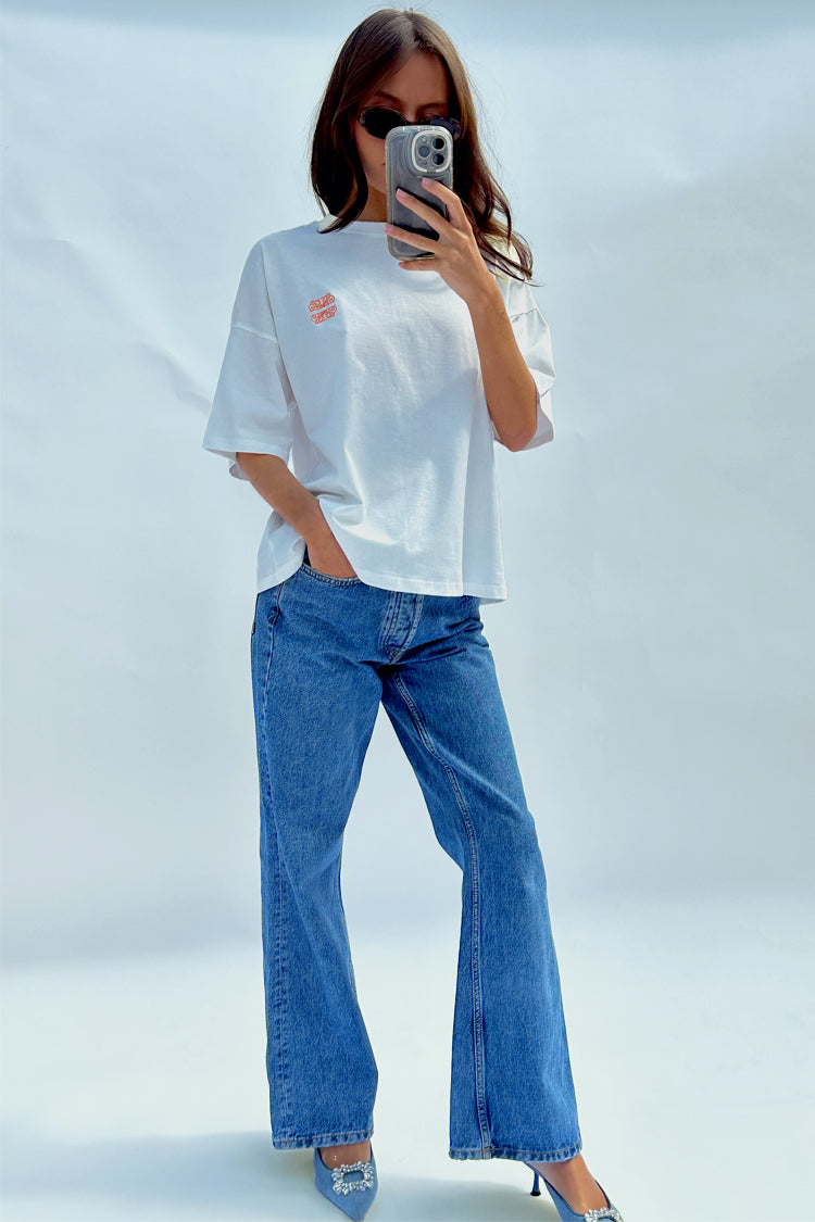 White Logo T-shirt、mySite、solidvoid