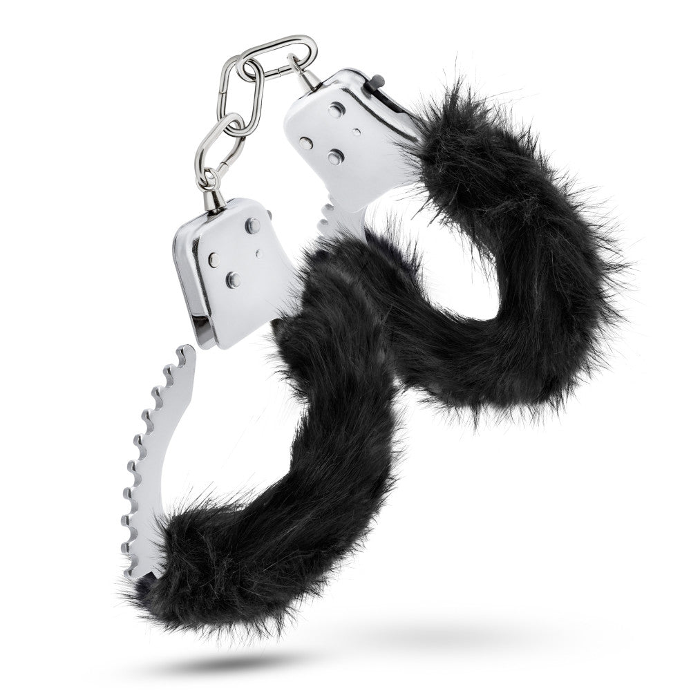 Temptasia By Blush® | Plush Fur Cuffs - Black、mySite、bottomscart