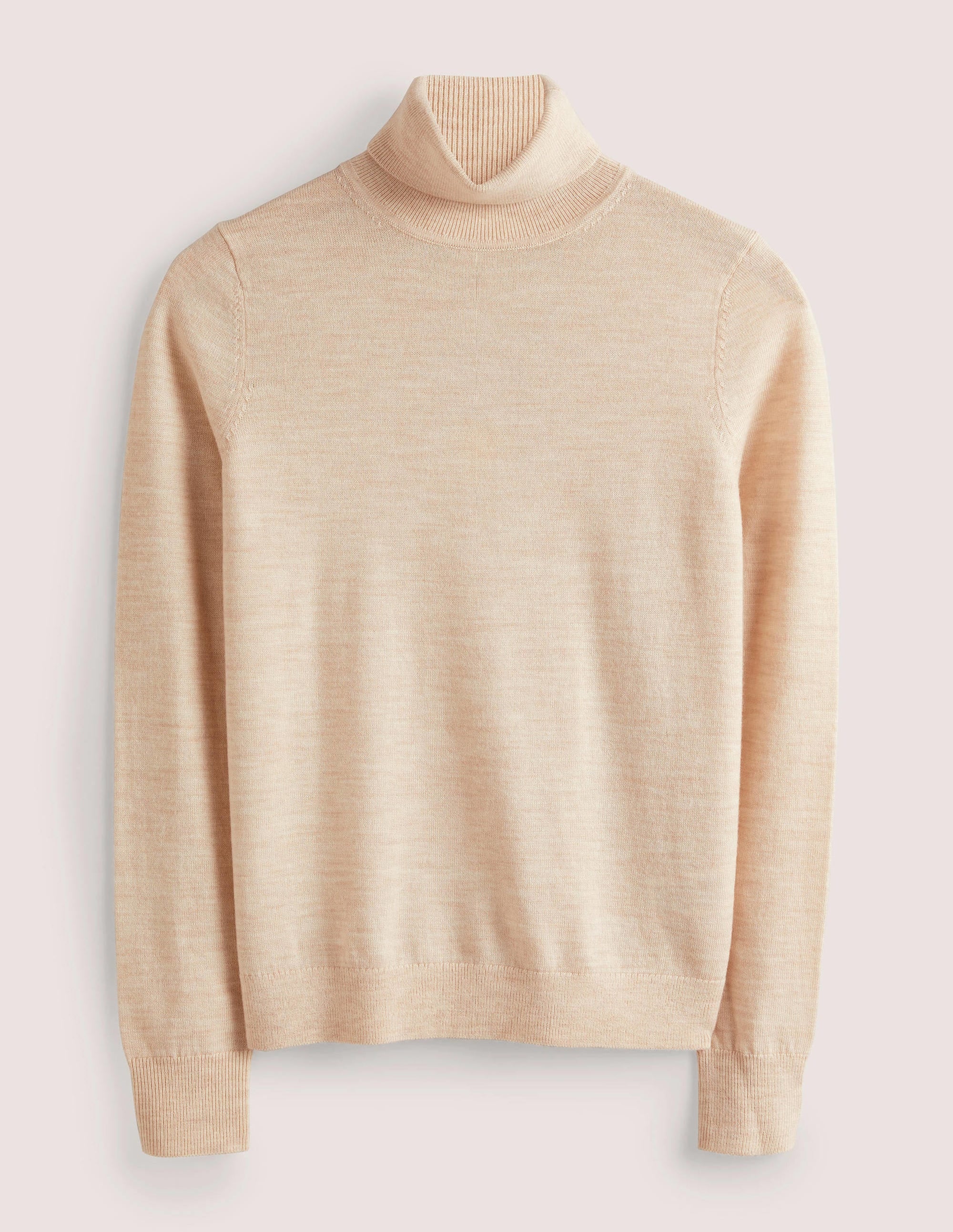  Merino Roll Neck-Oatmeal Melange、mySite、ashleygrahame