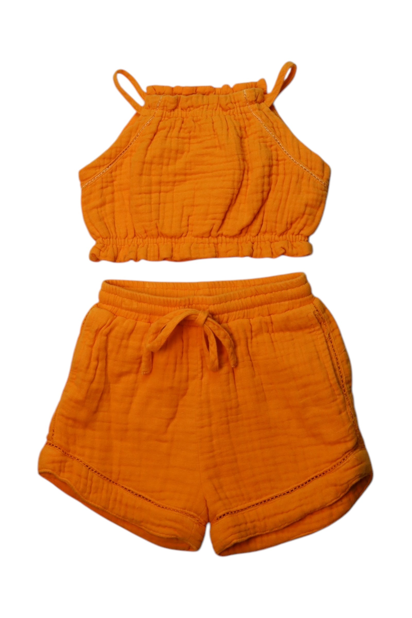 Gaia Sleeveless Top And Shorts Set, 4T、mySite、g9winljtr