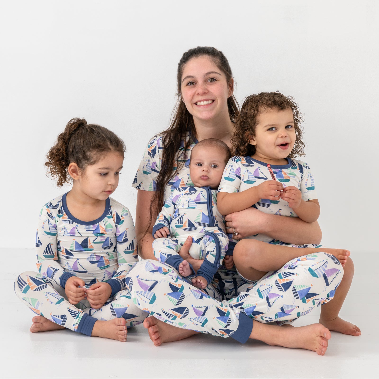 Seas The Day Women's Short Sleeve Pajama Top、mySite、g9winljtr