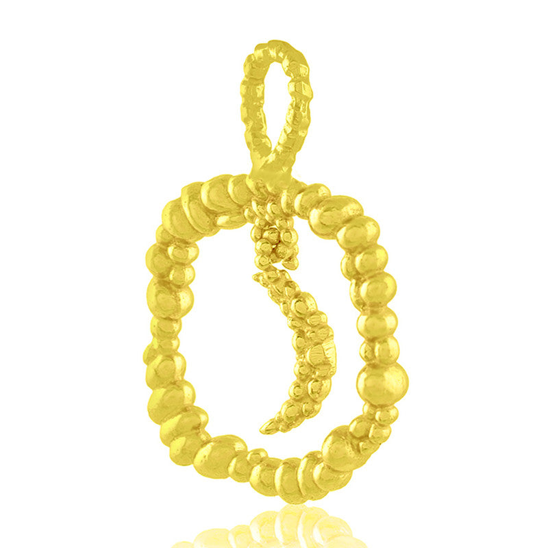 Granulated Moon Charm | 14K Gold Plated、mySite、camillekostekn