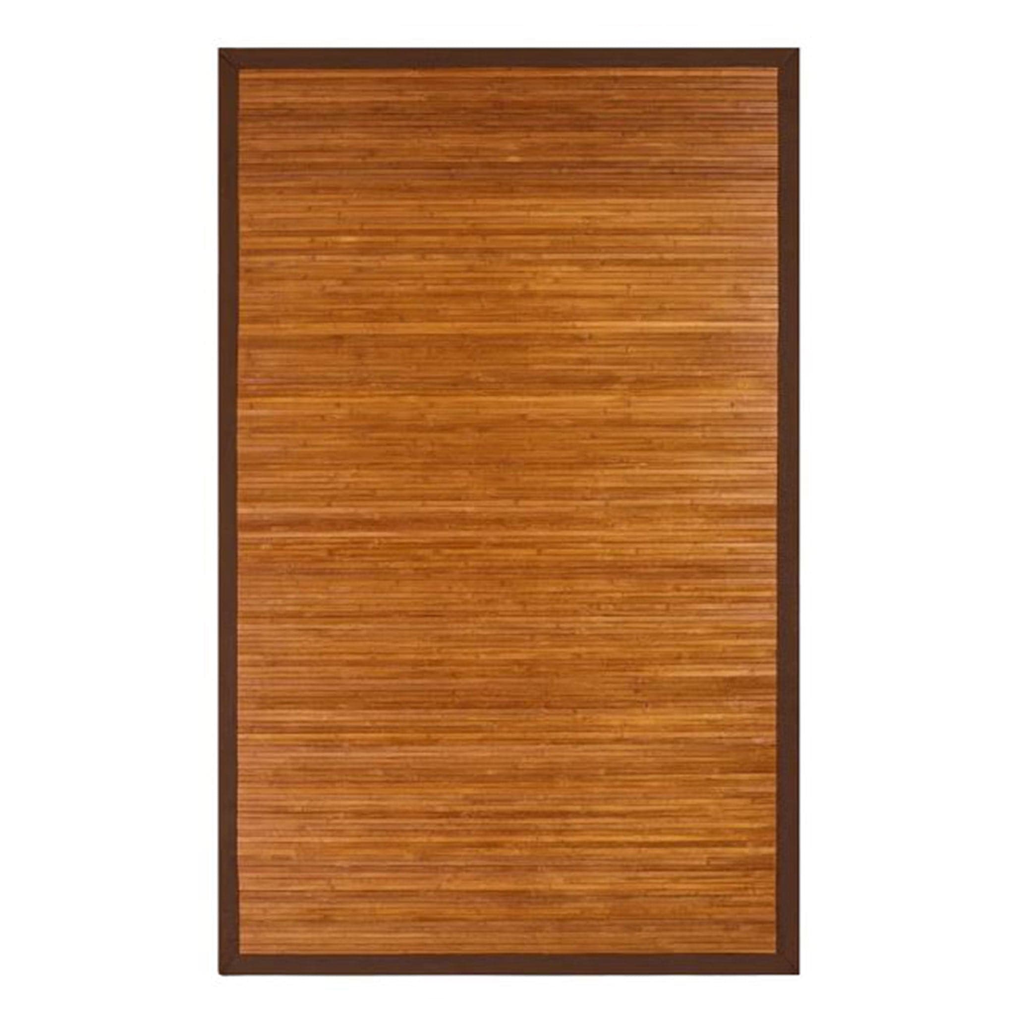 Contemporary Chocolate Bamboo Rug、mySite、neckold