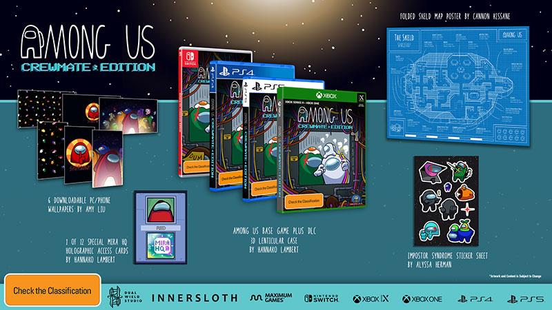 Among Us: Crewmate Edition、mySite、camillekostekn