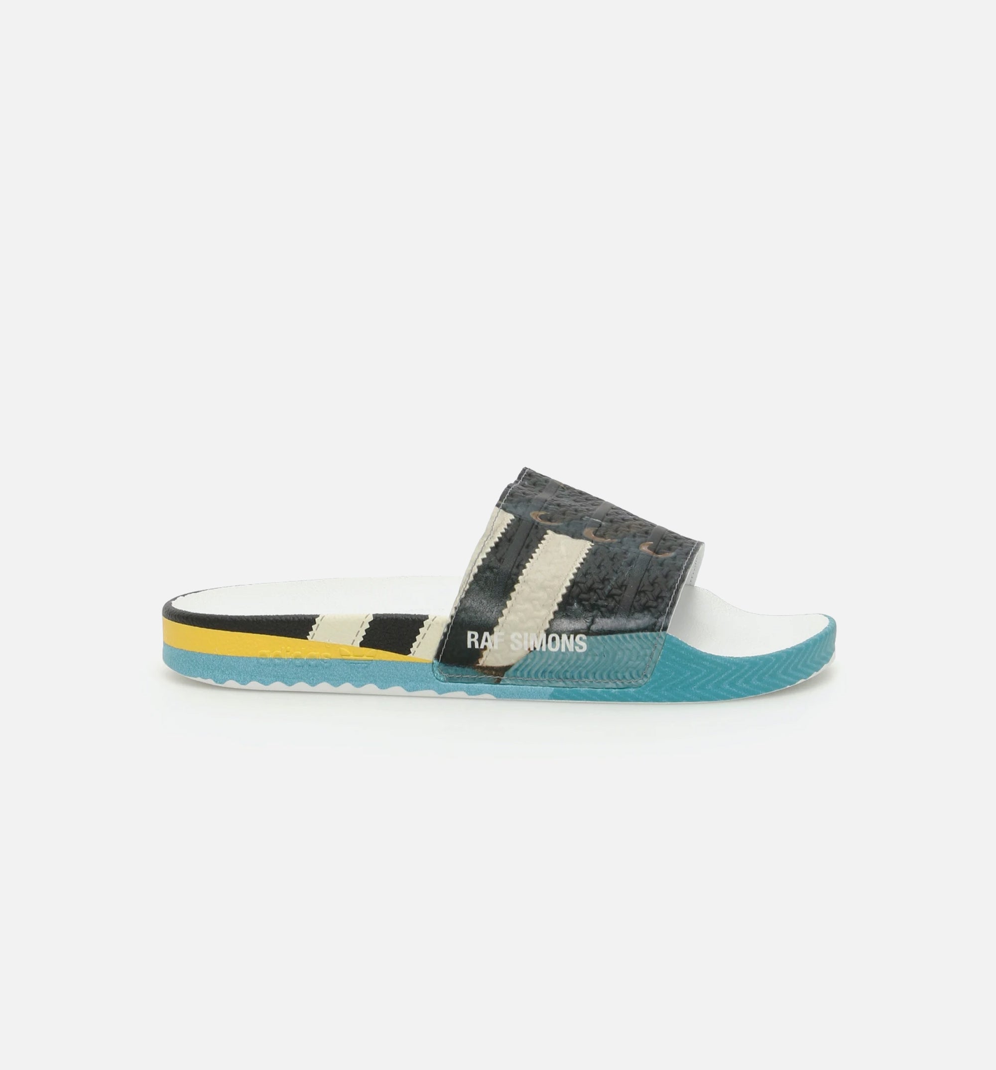 Rs Samba Adilette Mens Slide - Core Black/Cloud White/Bright Blue、mySite、dreamappss
