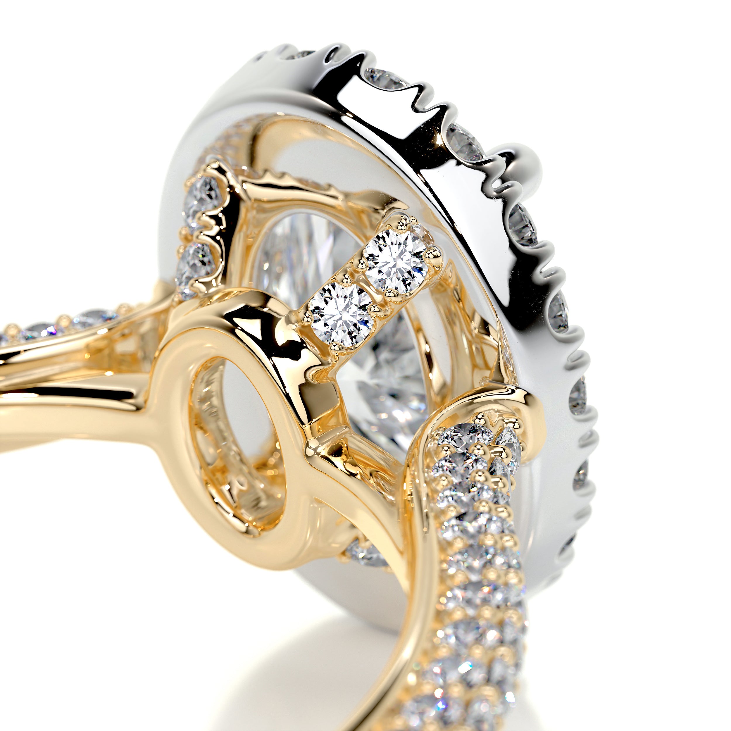 Kinley Diamond Engagement Ring -18K Yellow Gold、mySite、hinf8tx79
