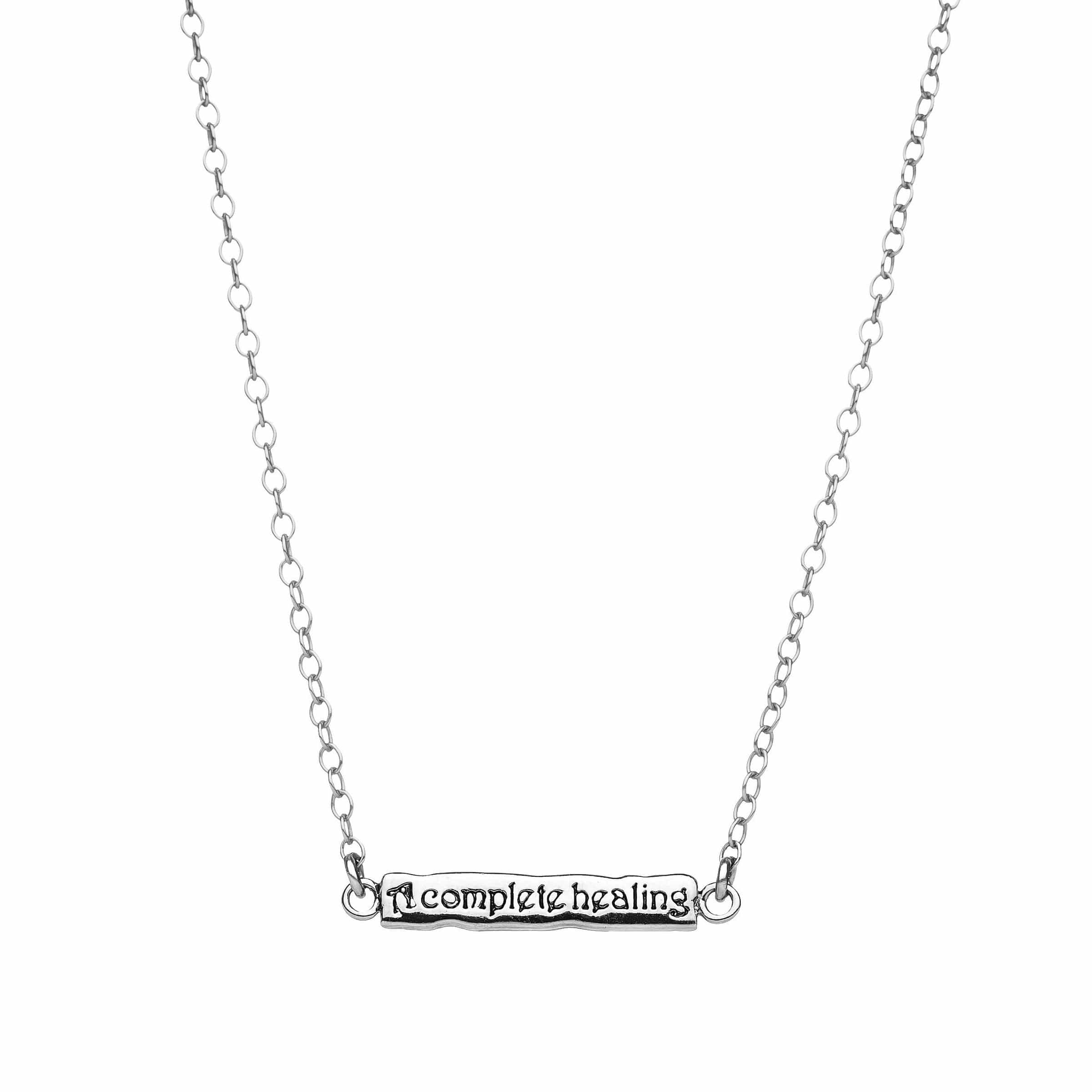 Hebrew Complete Healing Refuah Shlema Necklace - Silver or Gold、mySite、topwebapps