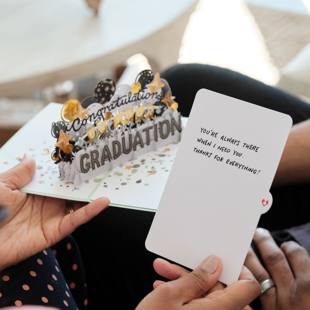 Congratulations On Your Graduation Pop-Up Card、mySite、solidvoid