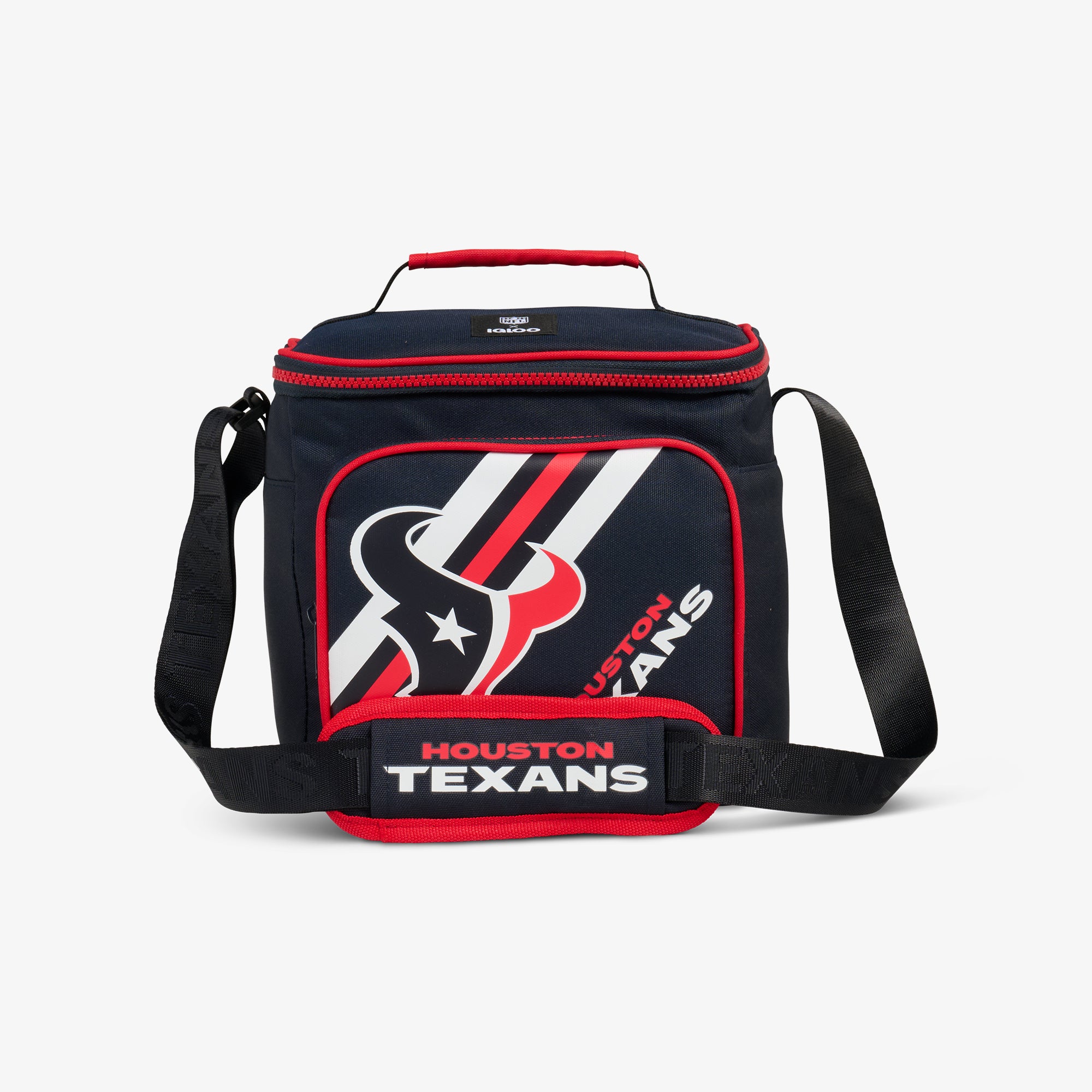 Houston Texans Square Lunch Cooler Bag、mySite、noshort