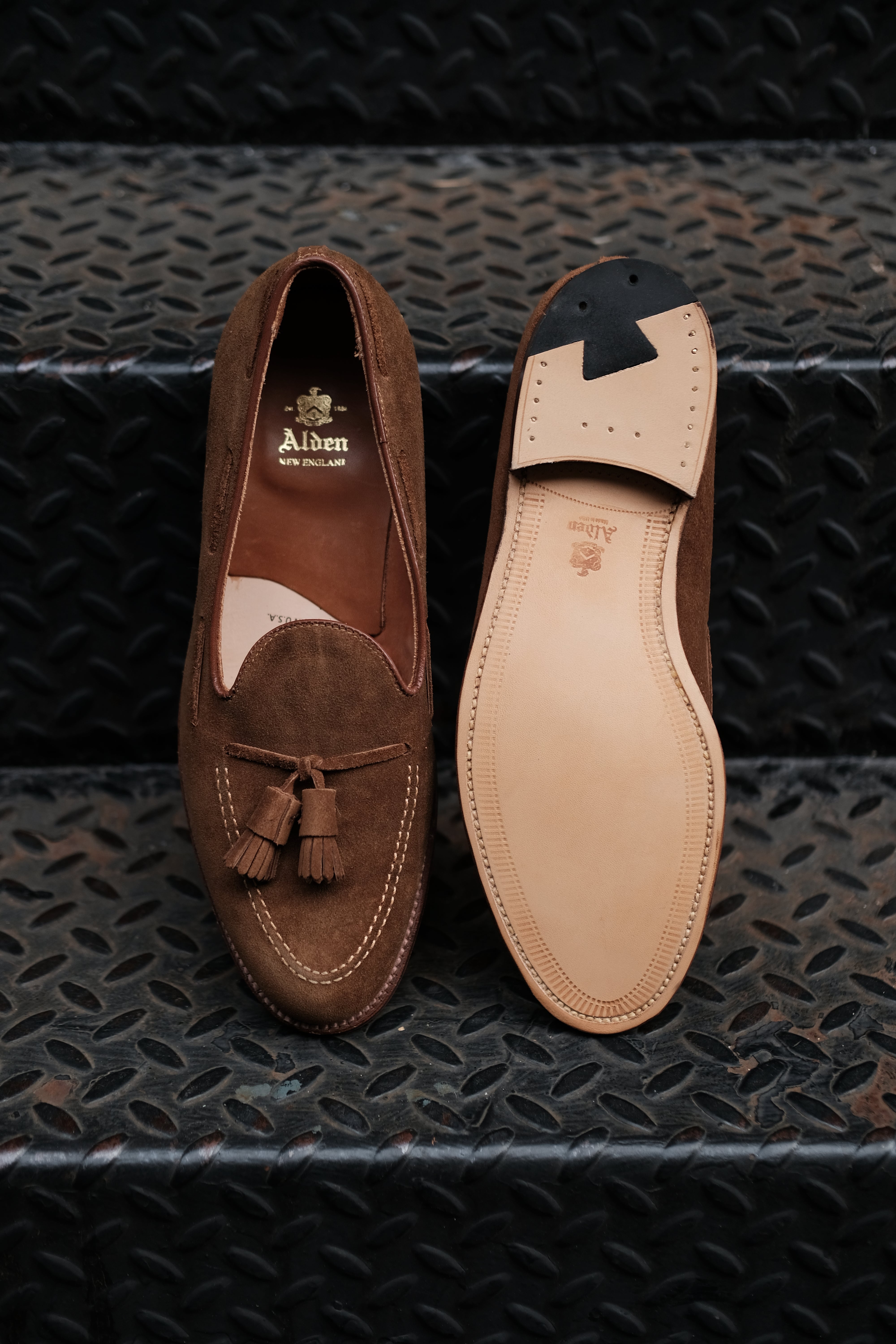  3403 - Tassel Loafer in Snuff Suede、mySite、preschool7hills