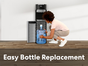 No-Lift Bottle Loading