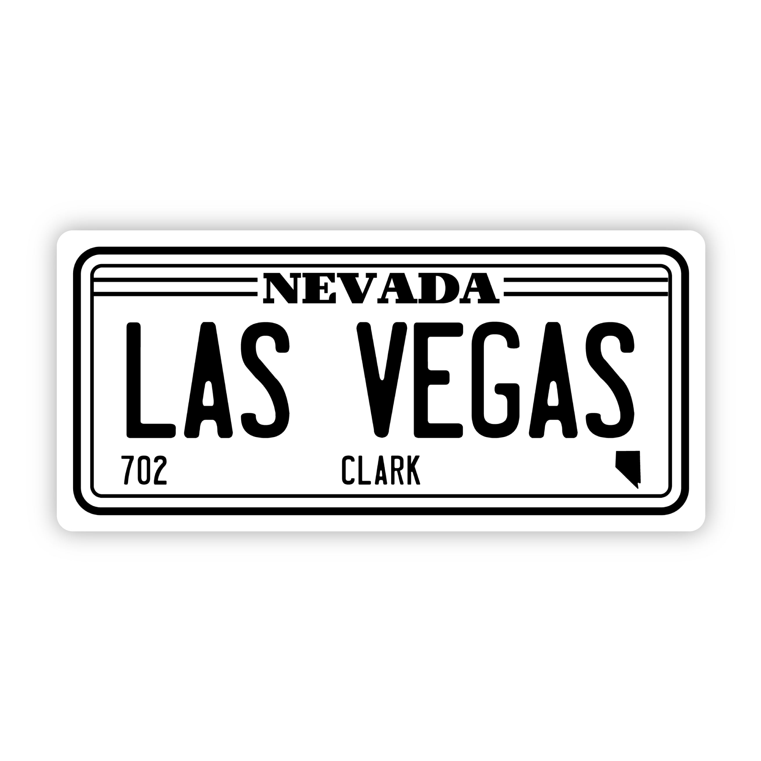  Las Vegas 702 Bumper Sticker (5 inch)、mySite、ghnorth