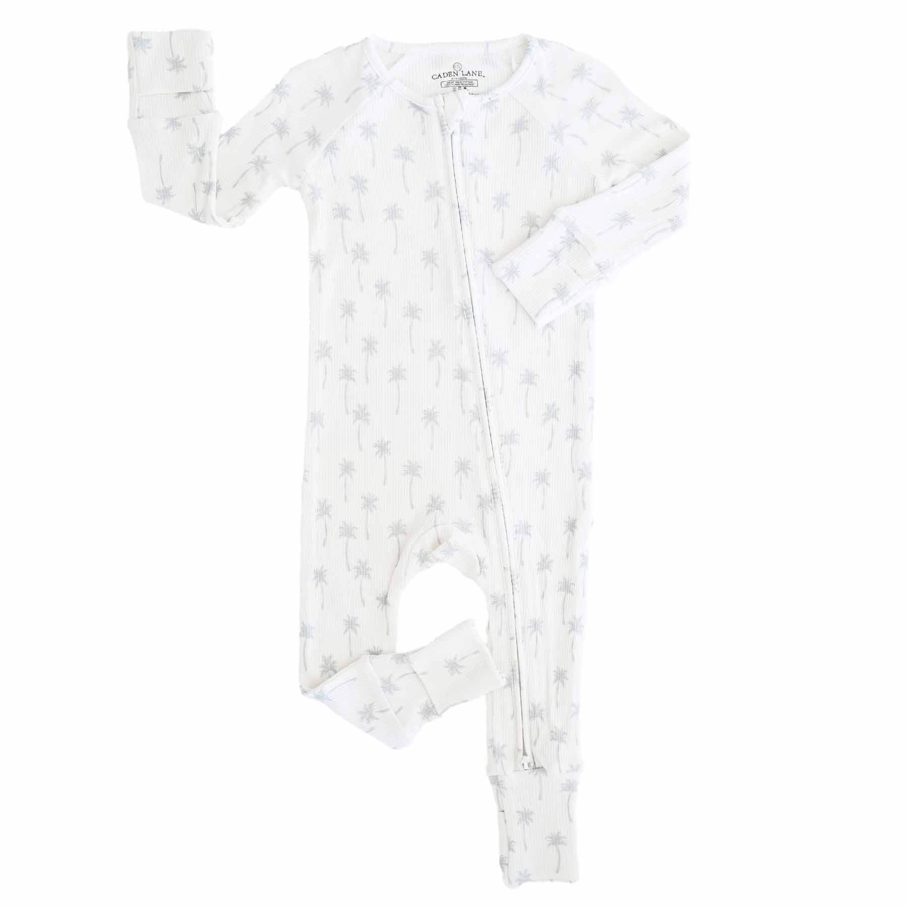  Preppy Palms Bamboo Waffle Convertible Zip Romper、mySite、layawaytickets