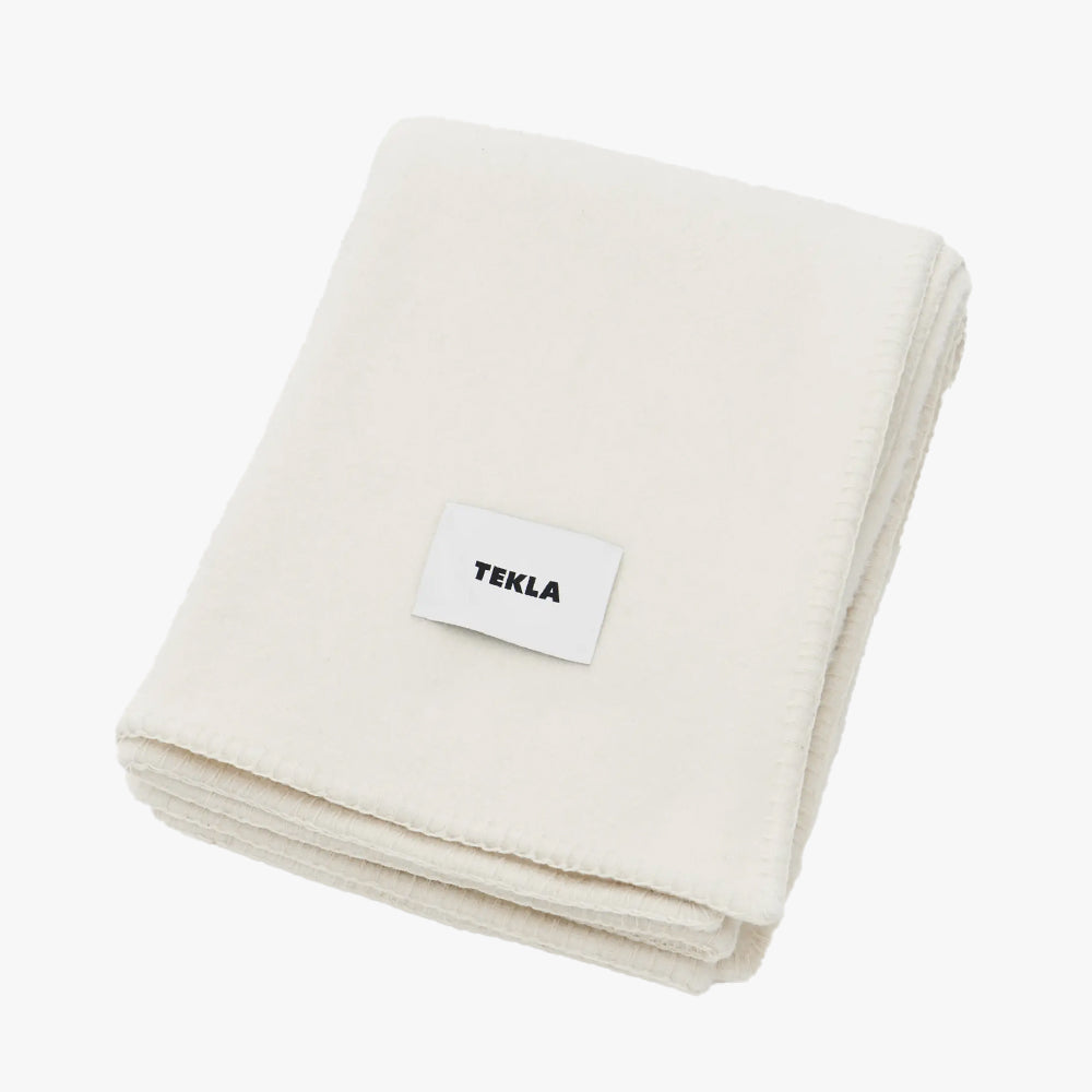  Tekla Merino Wool Blanket / Soft White、mySite、merchandisen