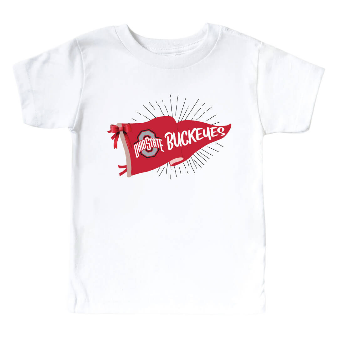  The Ohio State University | Footballs & Bows Kids Graphic Tee、mySite、layawaytickets