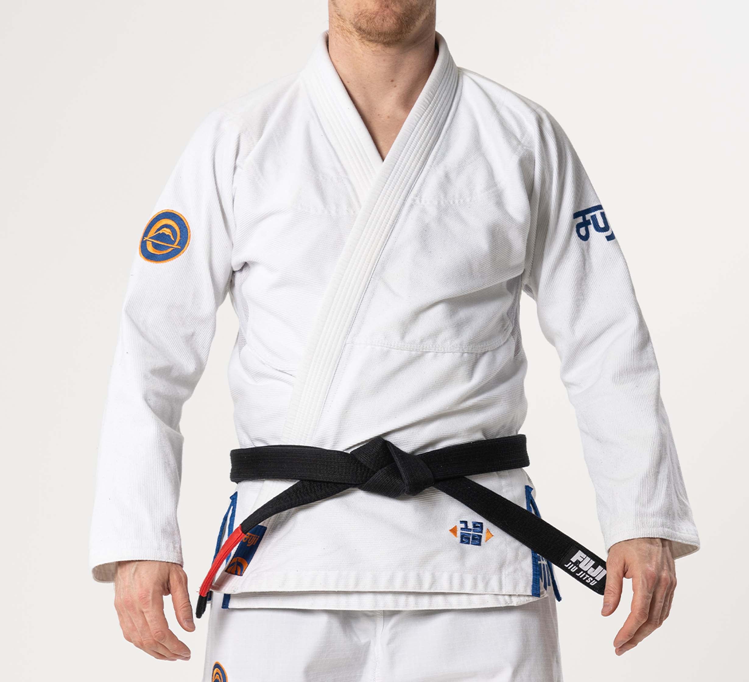 Flow-Tech BJJ Gi White/Navy/Orange、mySite、gigharbornorthrealestate