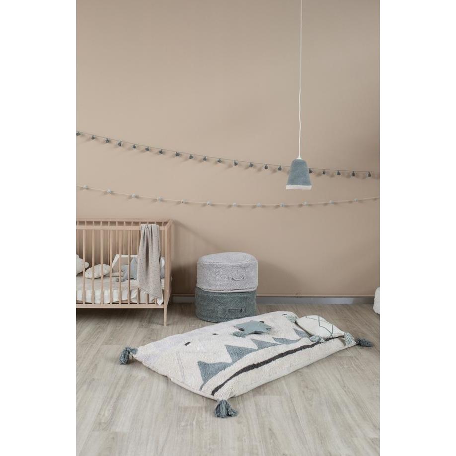 Chill Vintage Blue Pouffe、mySite、gigharbornorthrealestate