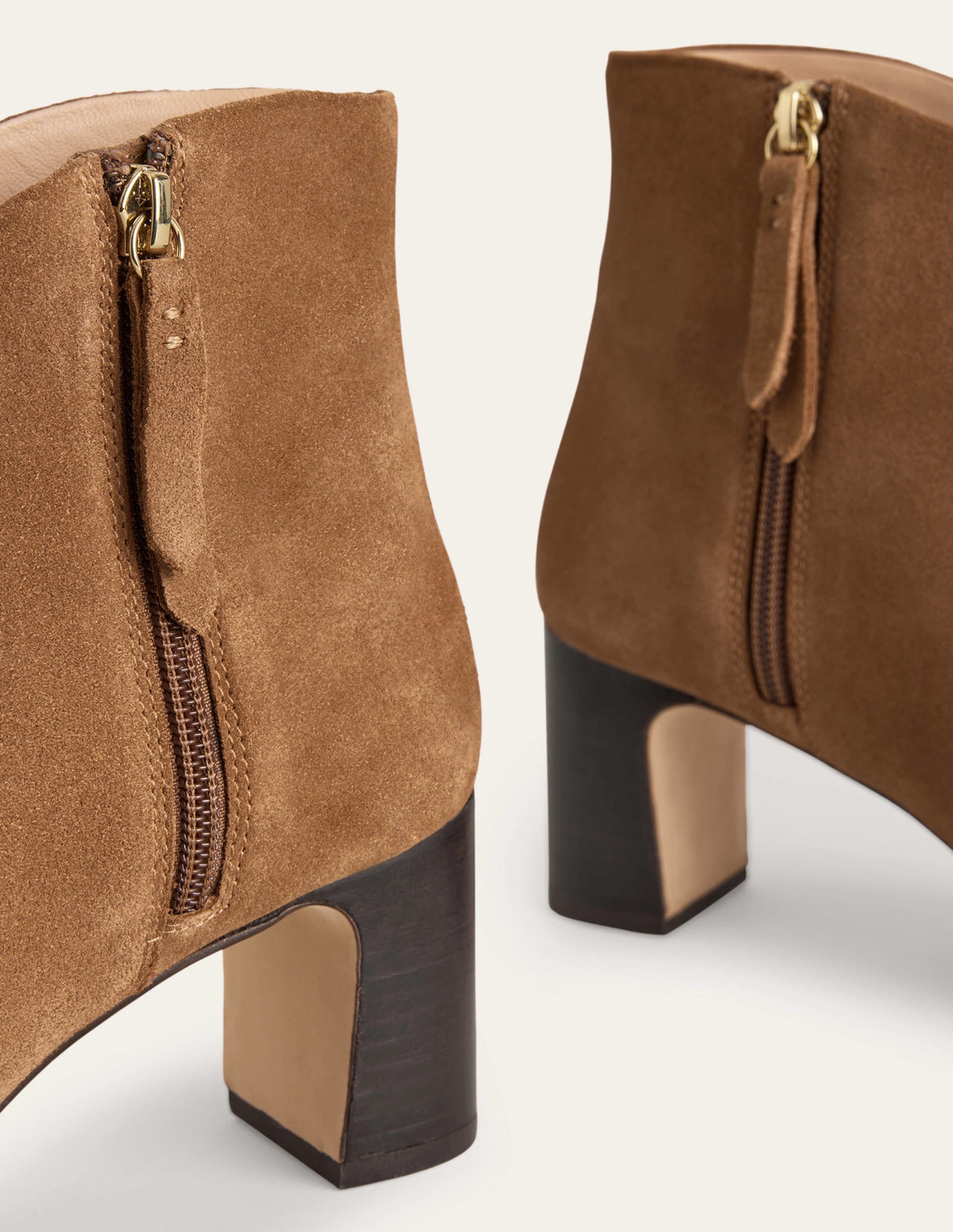  Suede Ankle Boots-Golden Brown、mySite、ashleygrahame