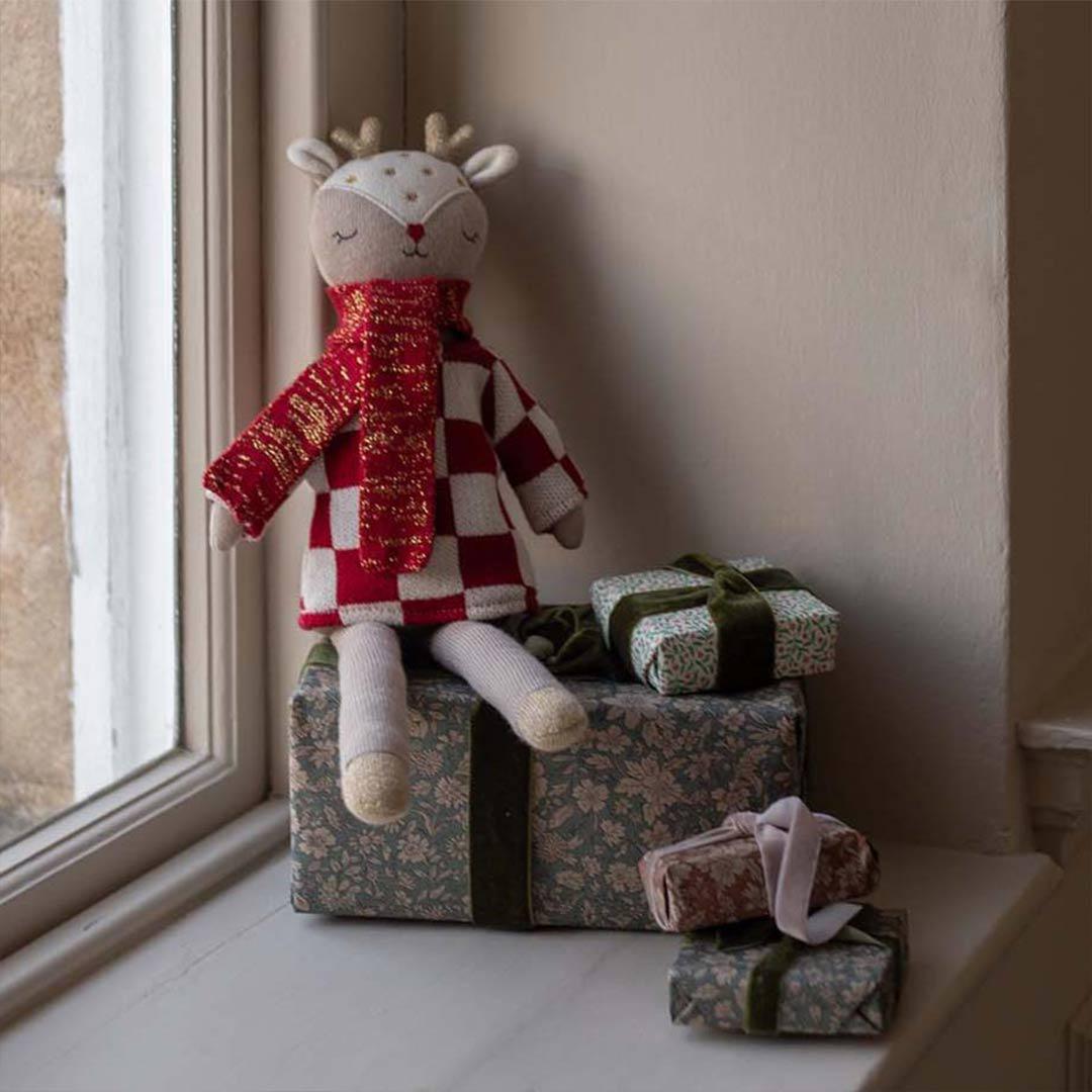  Avery Row Knitted Doll - Reindeer、mySite、merchandisen