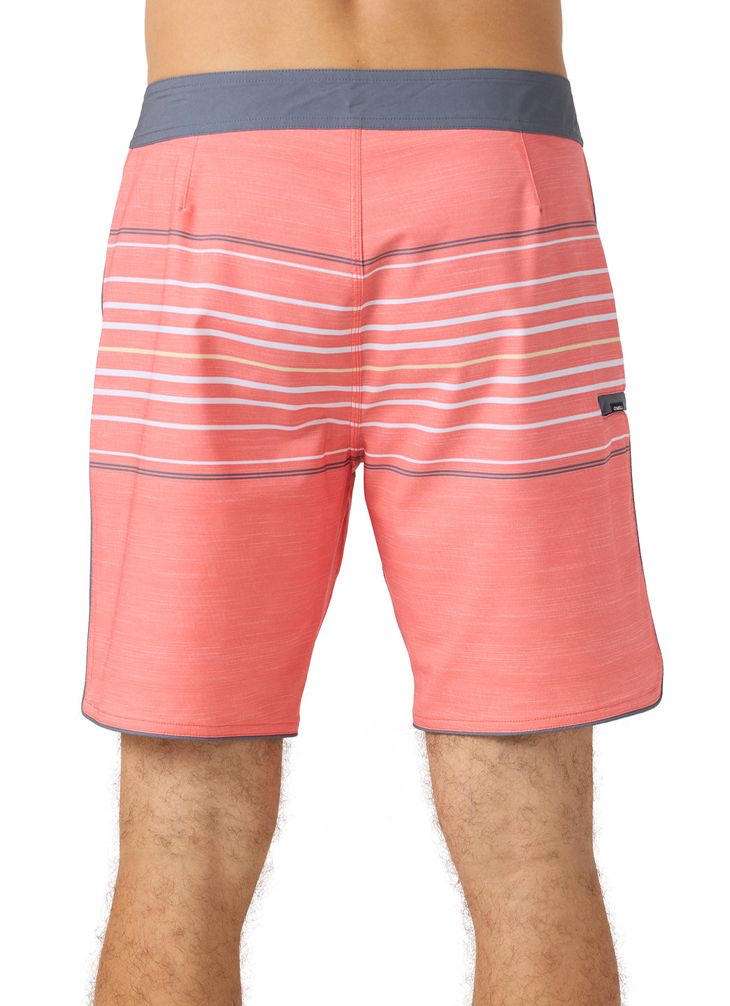 O'Neill Men's 18 Hyperfreak Heat Stripe Scallop Board Shorts、mySite、noshort