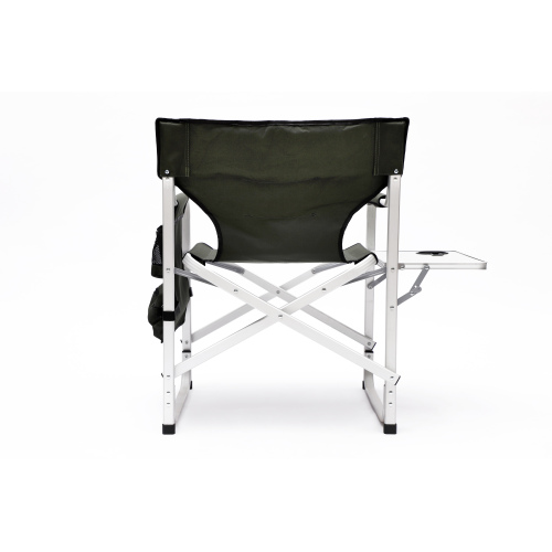  2-piece Padded Folding Outdoor Chair with Side Table and Storage Pockets,Lightweight Oversized Directors Chair for indoor, Outdoor Camping, Picnics and Fishing,Green、、yumabirdnaturehistoryfestival