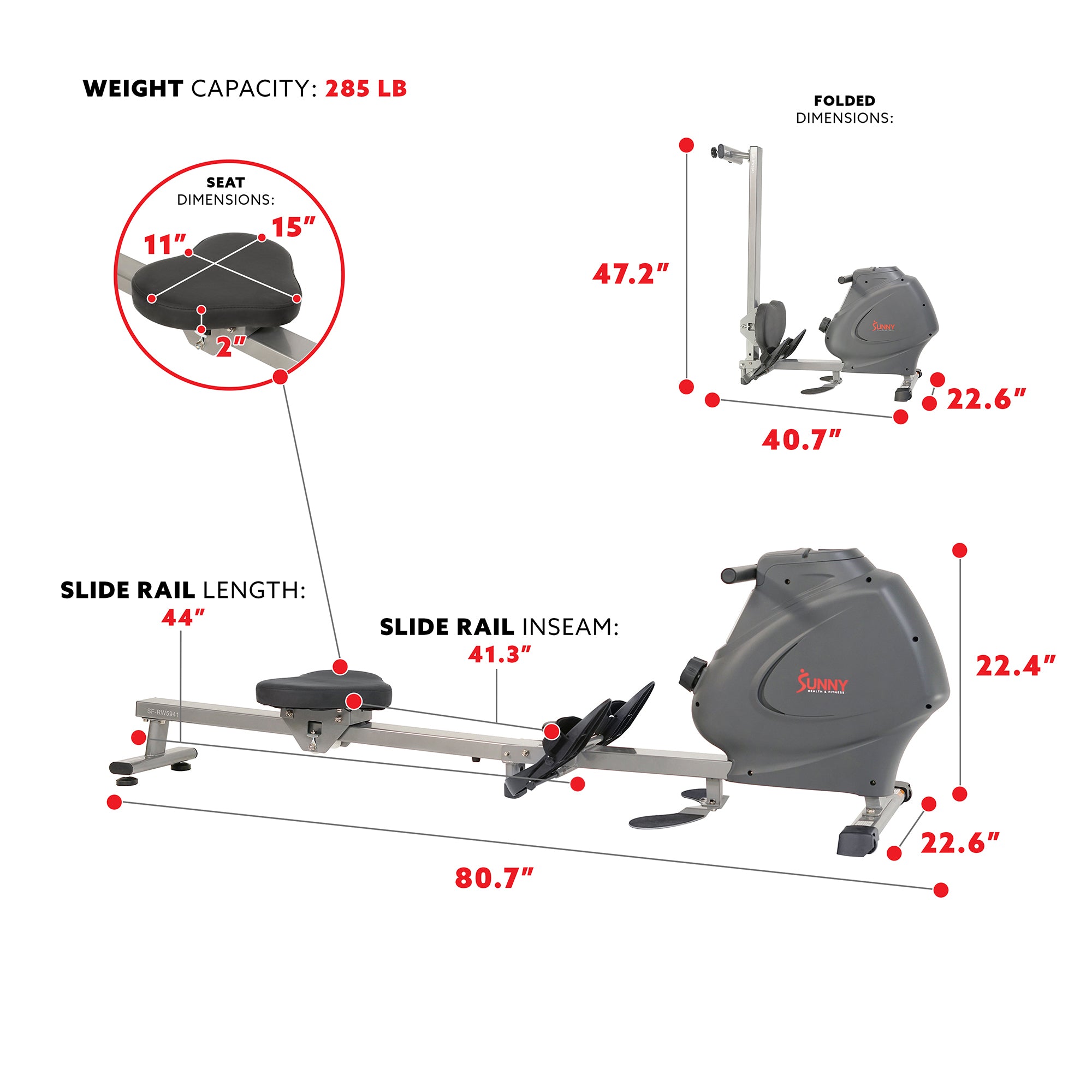  Multifunction Full Body Magnetic Rowing Machine、mySite、ghnorth
