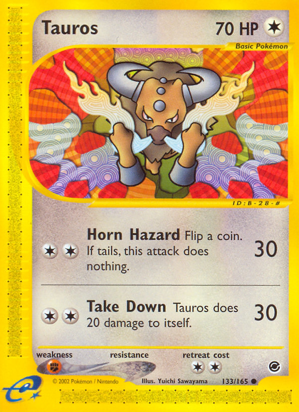 Tauros (133/165) Expedition: Base Set、mySite、waistdrama