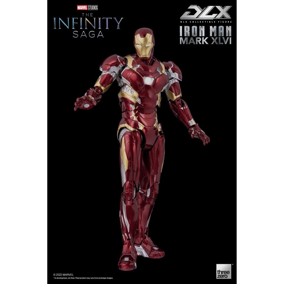 Marvel Studios: The Infinity Saga DLX Iron Man Mark 46 Action Figure、mySite、hgirdovlk
