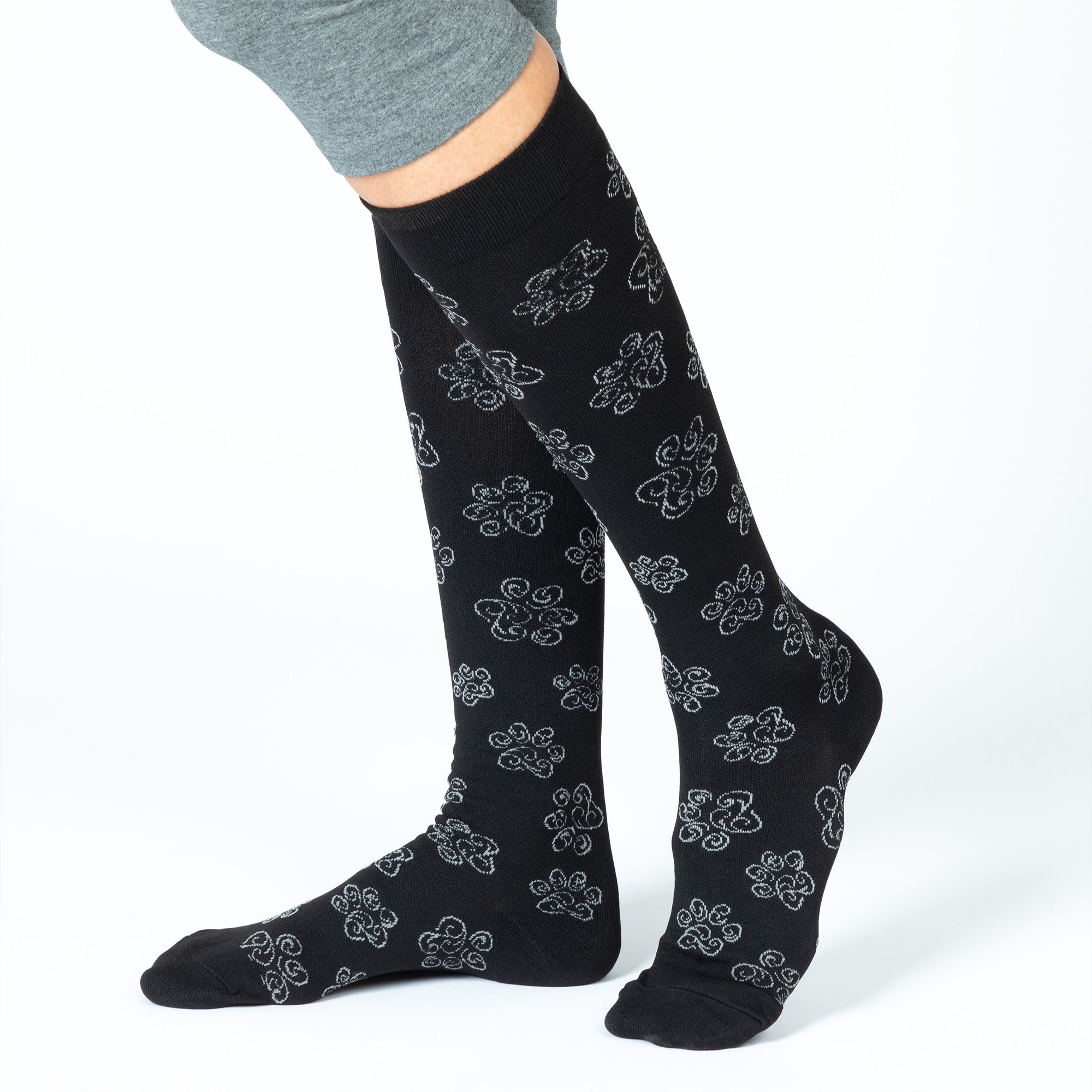 Paw Print Compression Socks、mySite、camillekostekn