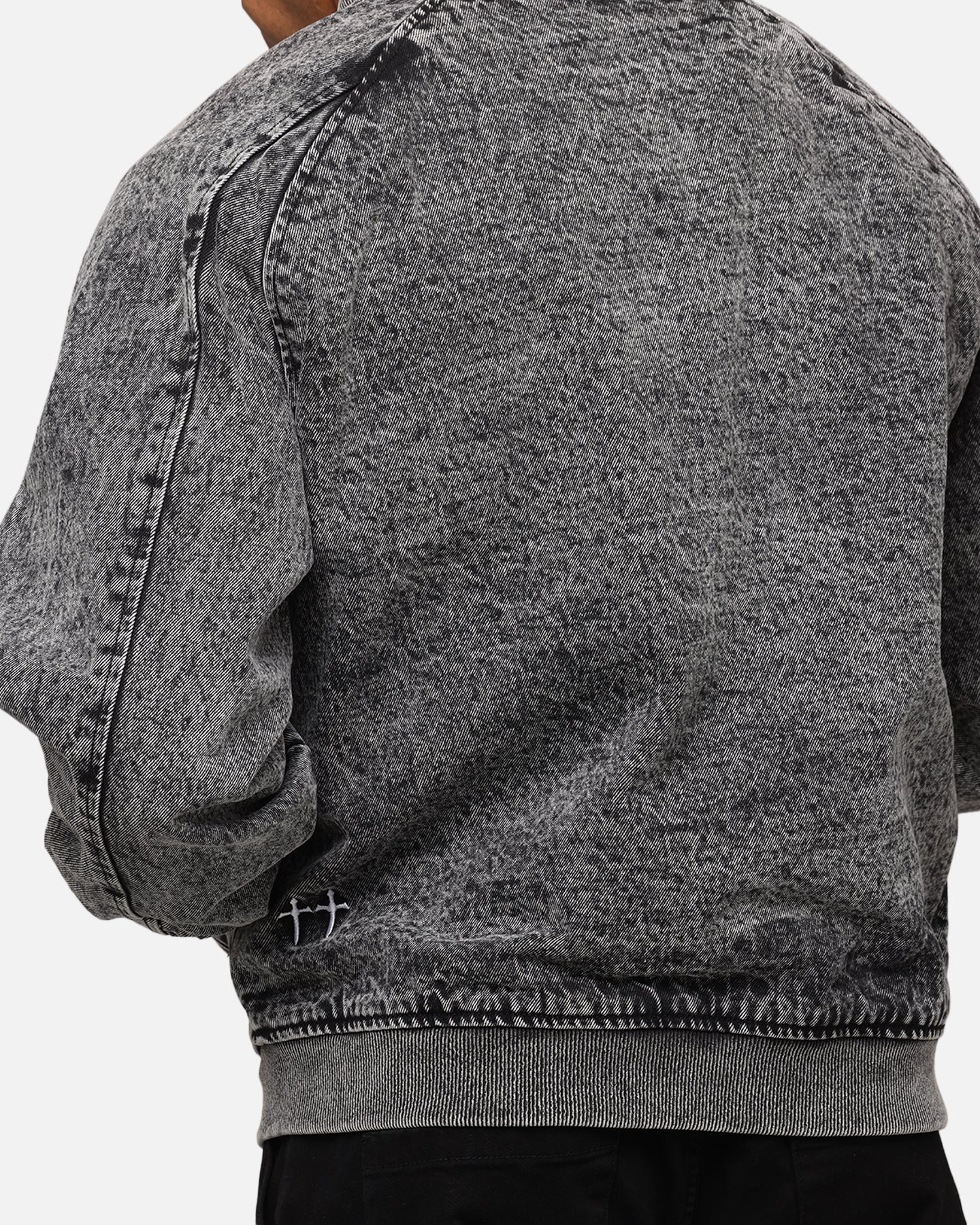 Saint Morta Flight Denim Jacket Black Stonewash、mySite、zt4zffjzw