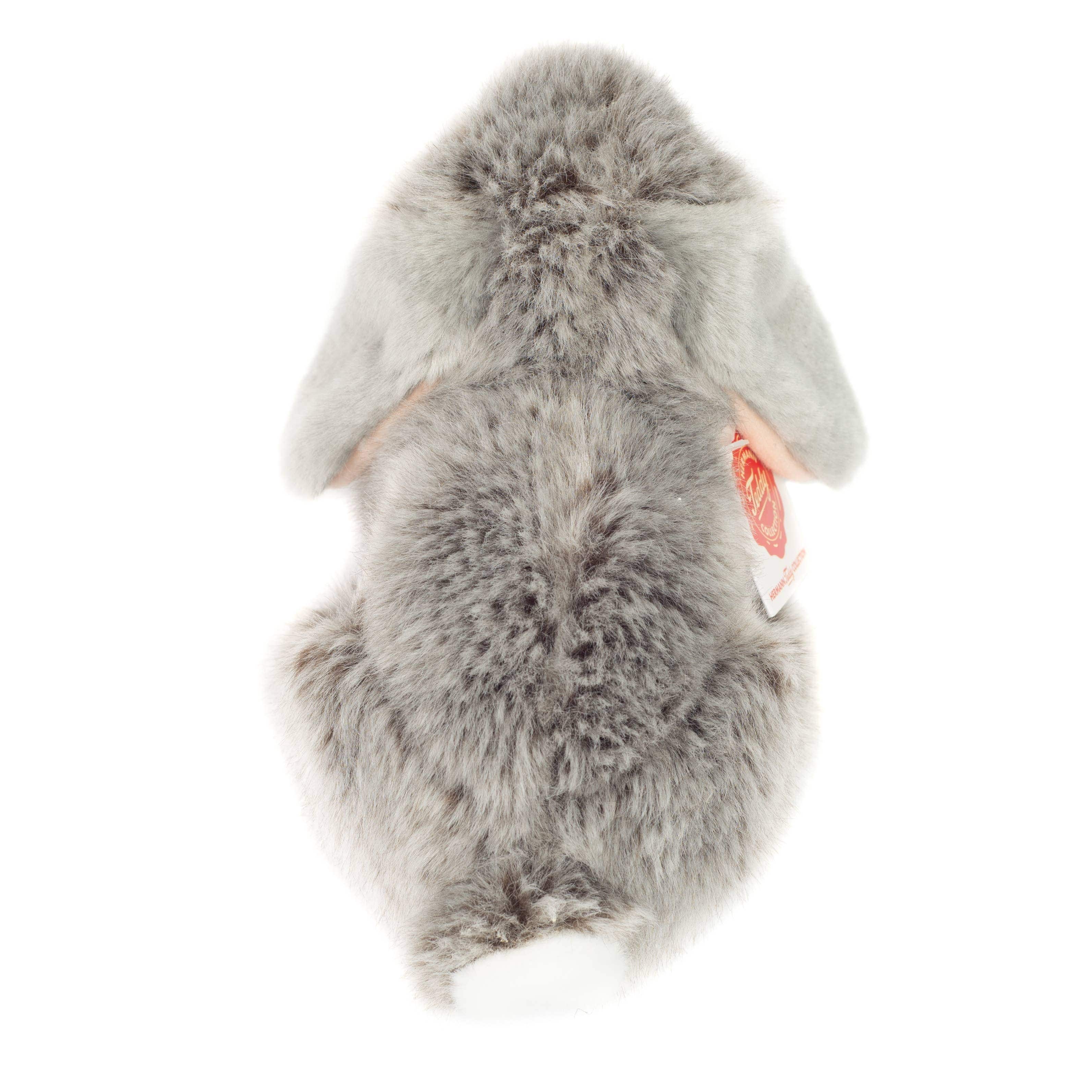 Grey Floppy Earred Bunny Rabbit 18 cm - plush soft toy by Teddy Hermann、mySite、g9winljtr