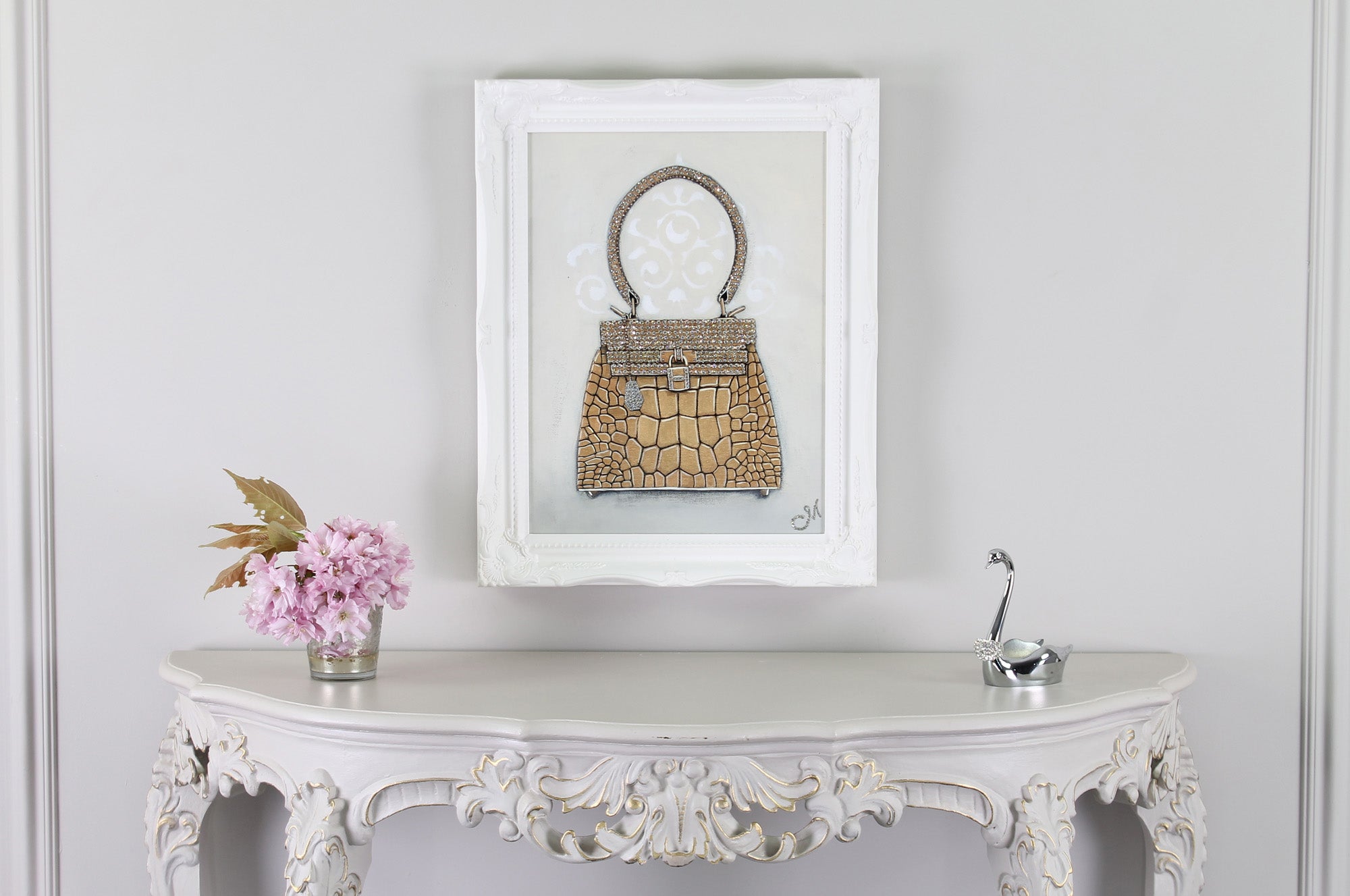 Limited Edition Hermès Kelly Sac-Bijou Giclée Painting、mySite、garminoutage.com