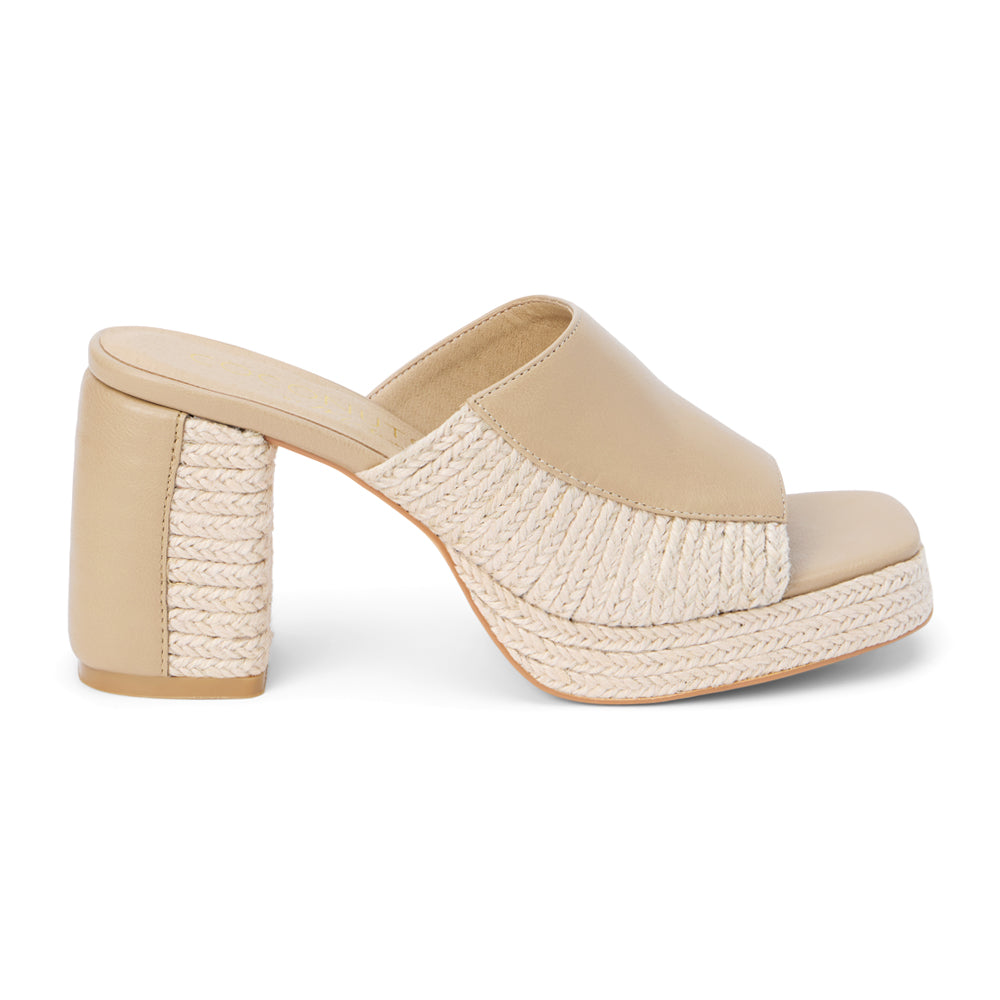 Beaufort Open Toe Platform Mules、mySite、gtrtttuynbv
