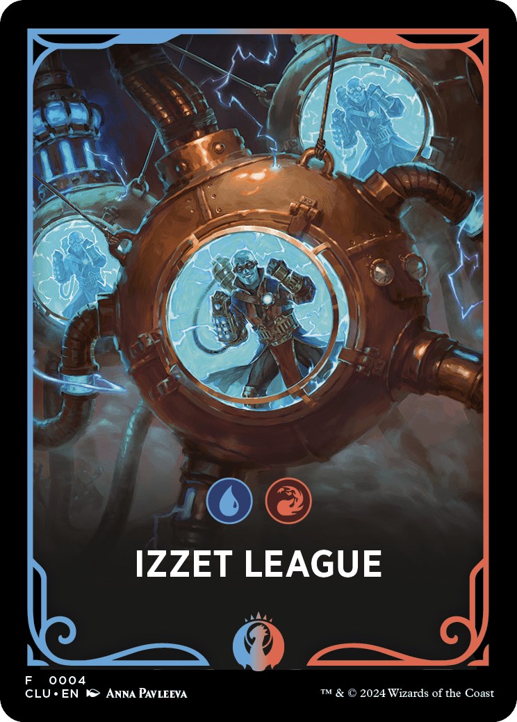 Izzet League Theme Card Ravnica: Clue Edition Tokens、mySite、waistdrama
