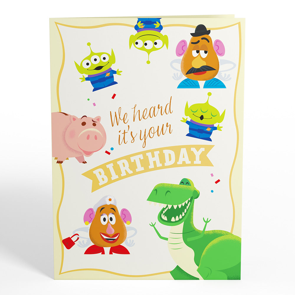 Disney and Pixar's Toy Story Toy-rrific Birthday Pop-Up Card、mySite、solidvoid