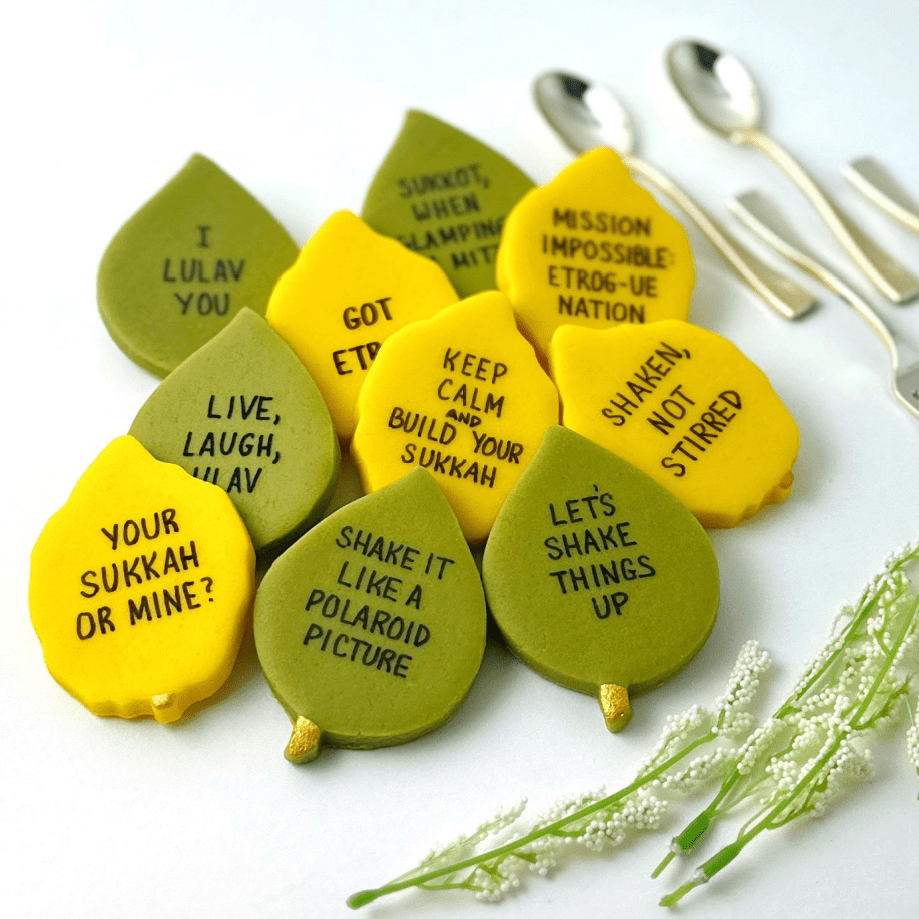 Marzipan Sukkot Punny Conversation Tiles、mySite、topwebapps