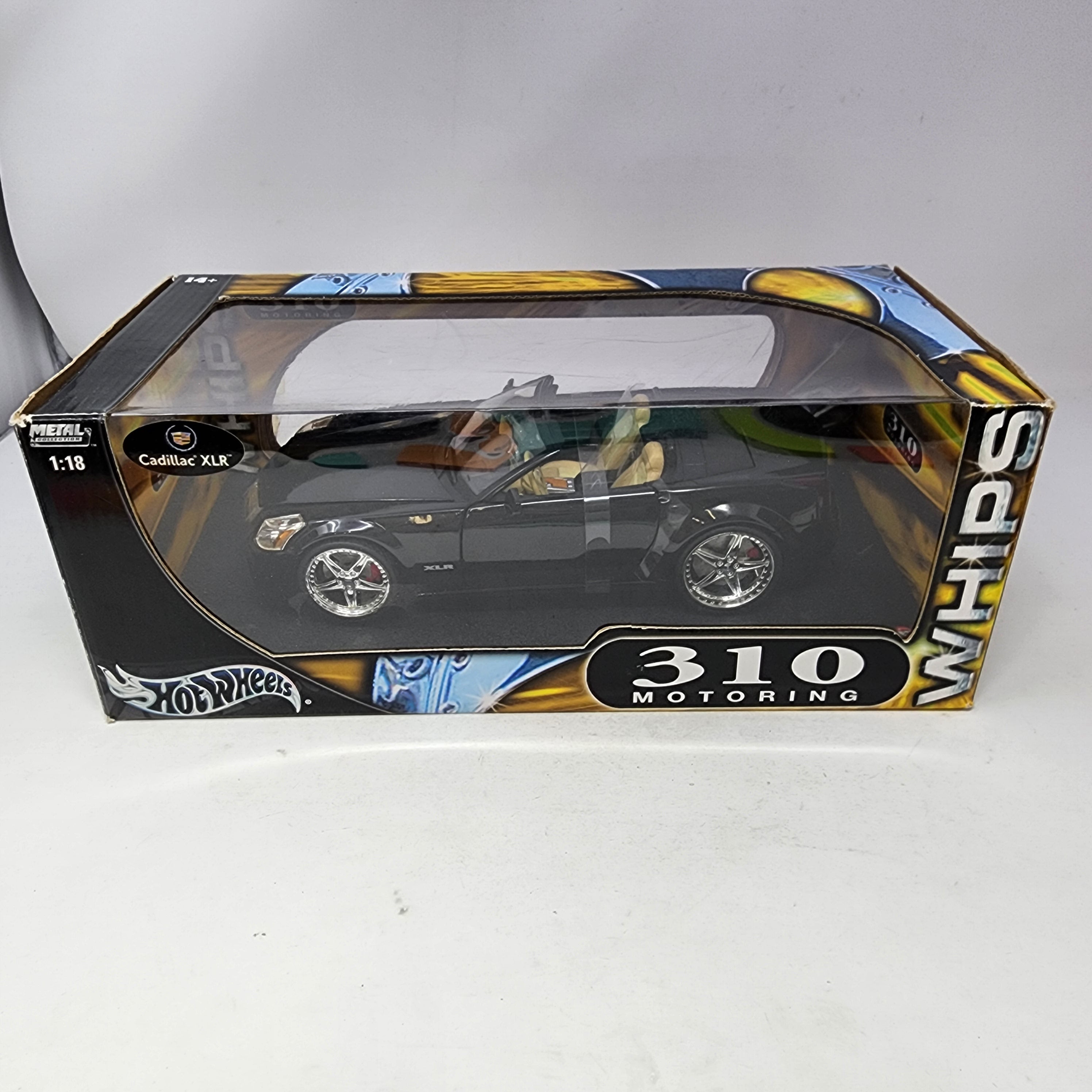 Cadillac XLR * BLACK * Hot Wheels 1/18 Scale 310 Motoring WHIPS、mySite、hgirdovlk