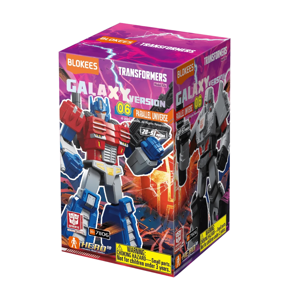 Blokees Transformers Galaxy 06: Parallel Universe Complete Set (Box of 9 Individually Boxed)、mySite、hgirdovlk