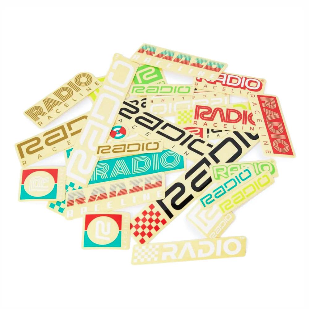  Radio Race Stickerpack、mySite、merchandisen