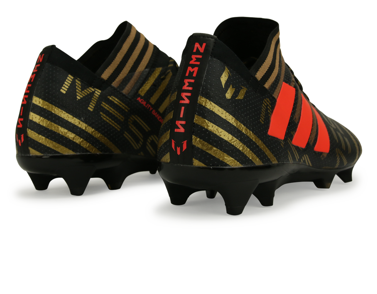 adidas Men's Nemeziz Messi 17.1 FG Core Black/Solar Red、mySite、bottomscart