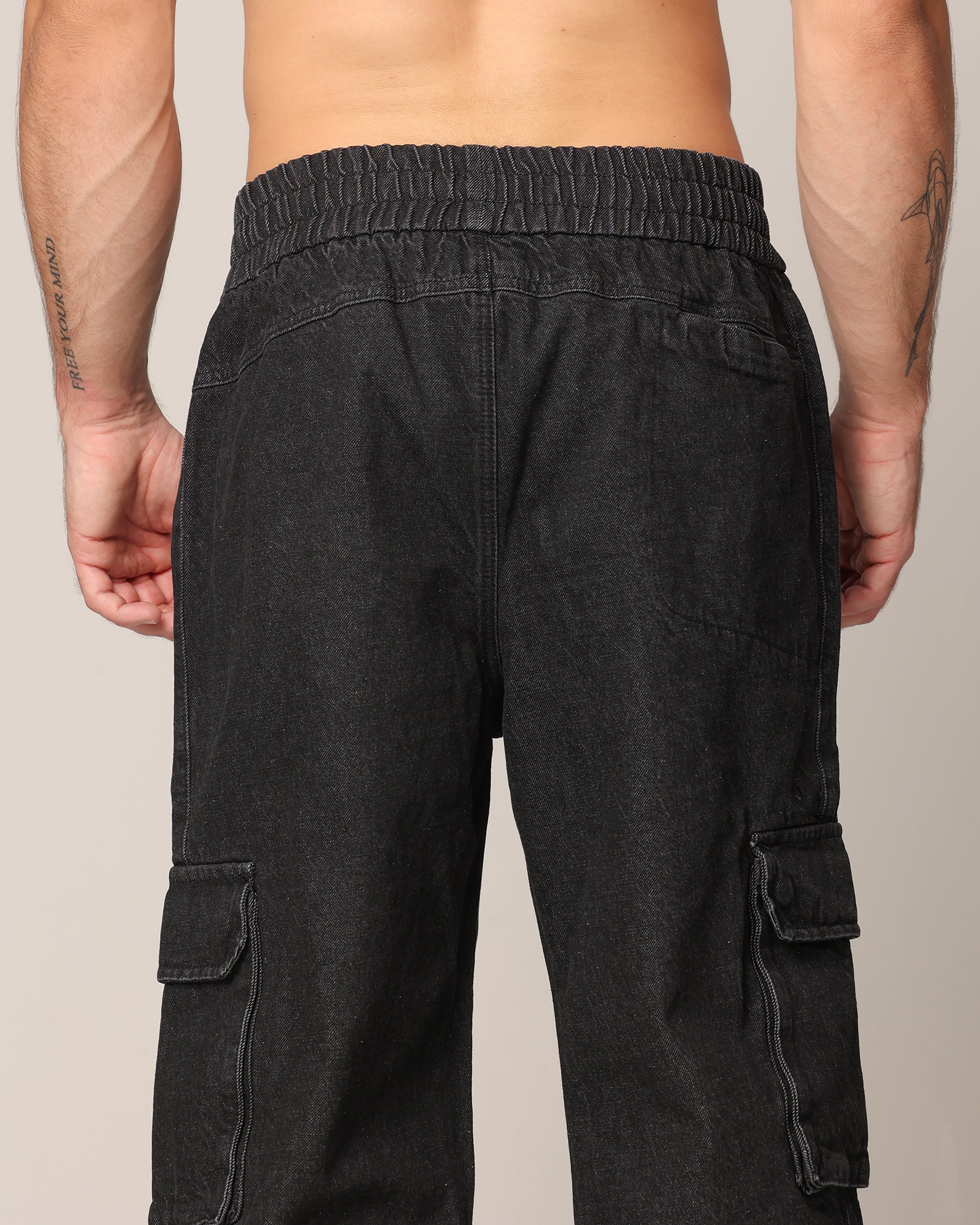 Saint Morta Pertex Baggy Jogger Black Stonewash、mySite、zt4zffjzw