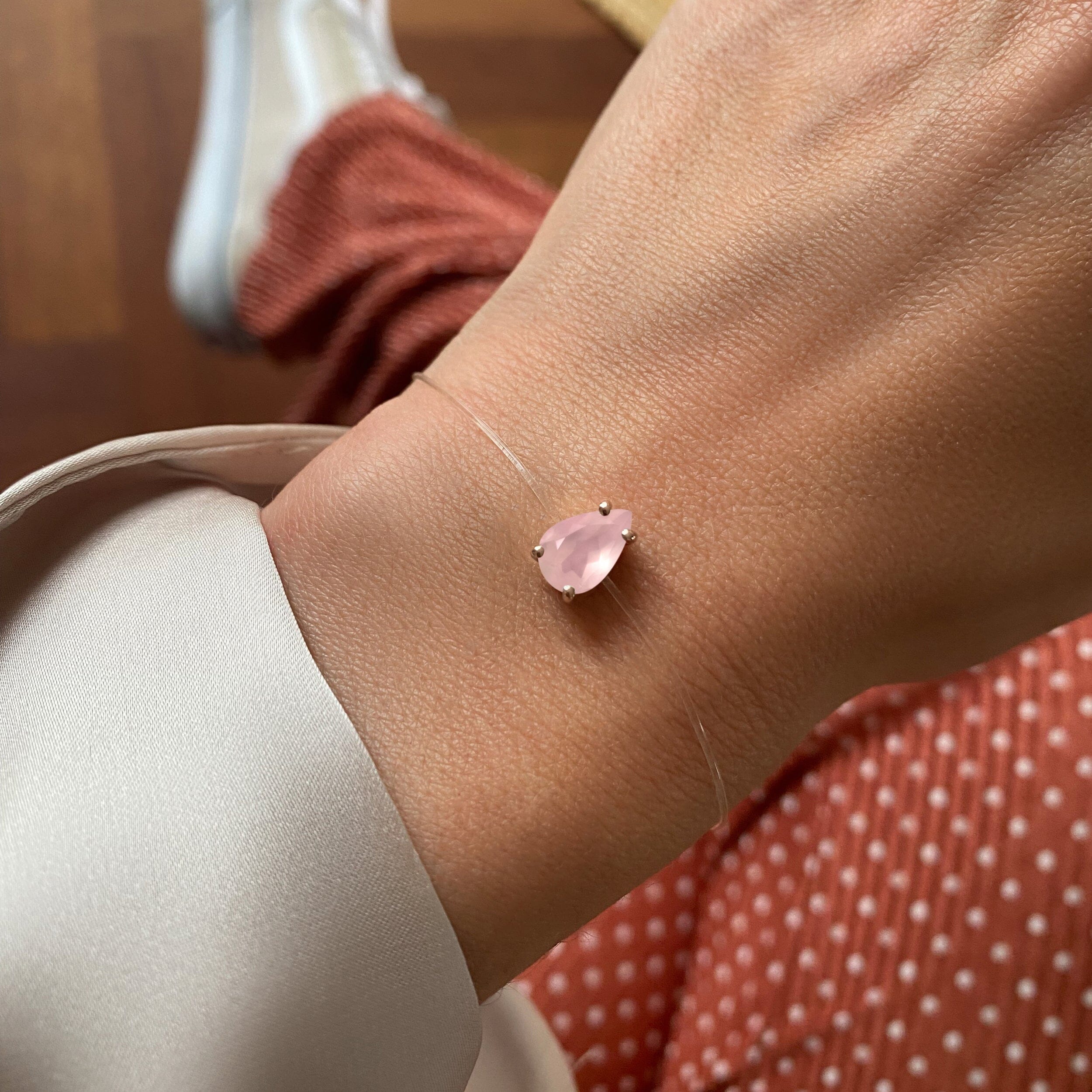 Rose Quartz Bracelet - Floating Sway、mySite、hinf8tx79