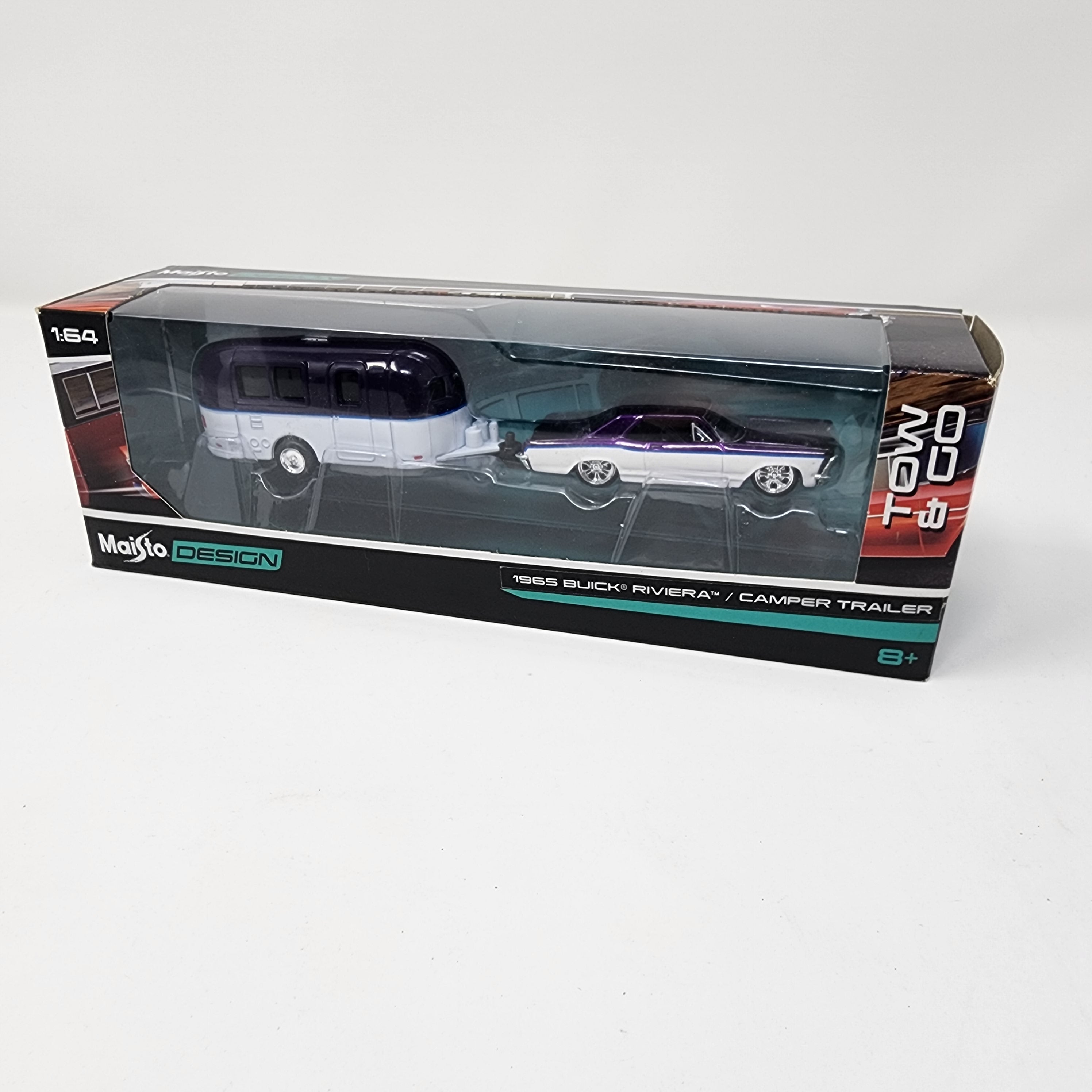 1965 Buick Riviera / Camper Trailer * Maisto Design Tow & Go、mySite、hgirdovlk