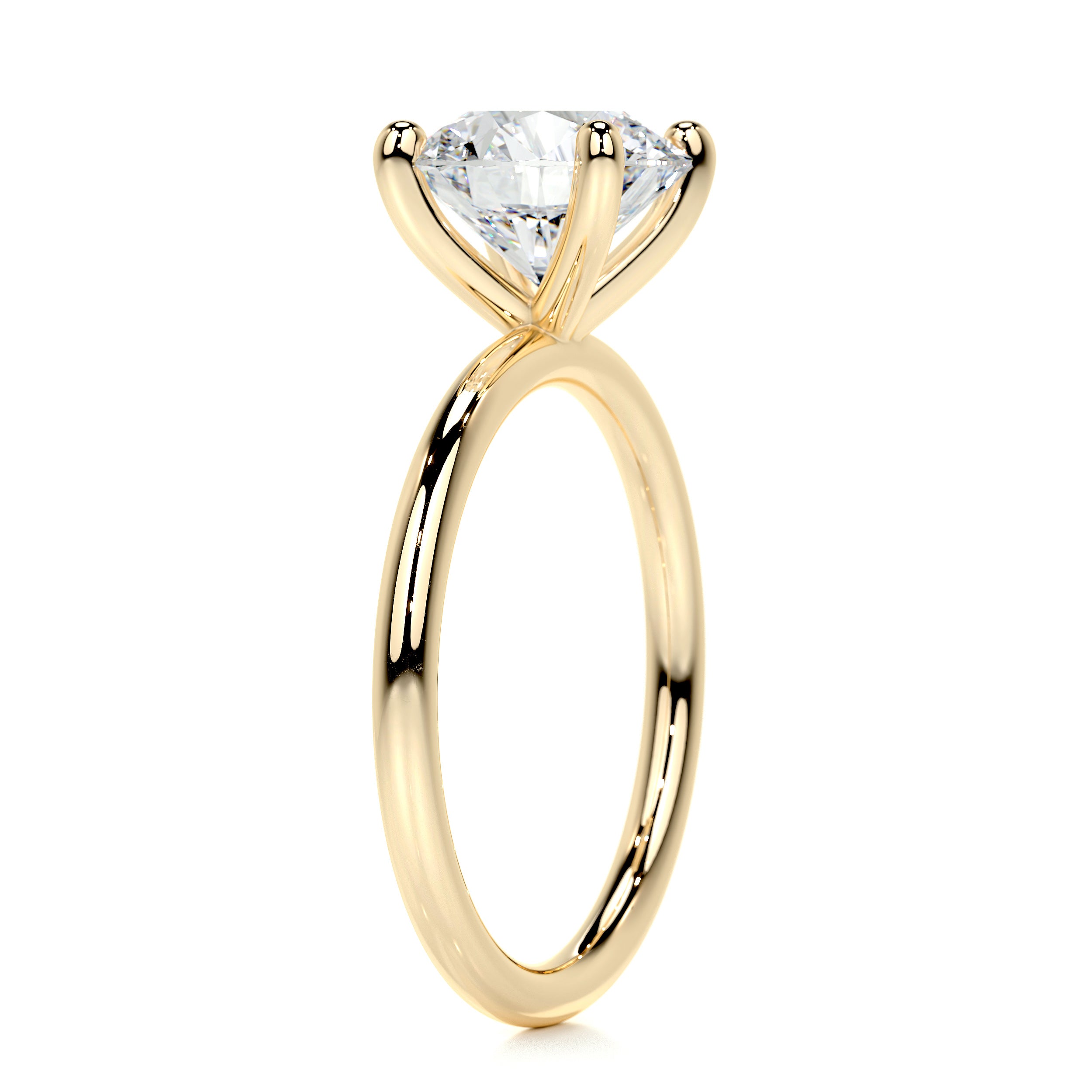 Eloise Diamond Engagement Ring -18K Yellow Gold、mySite、hinf8tx79