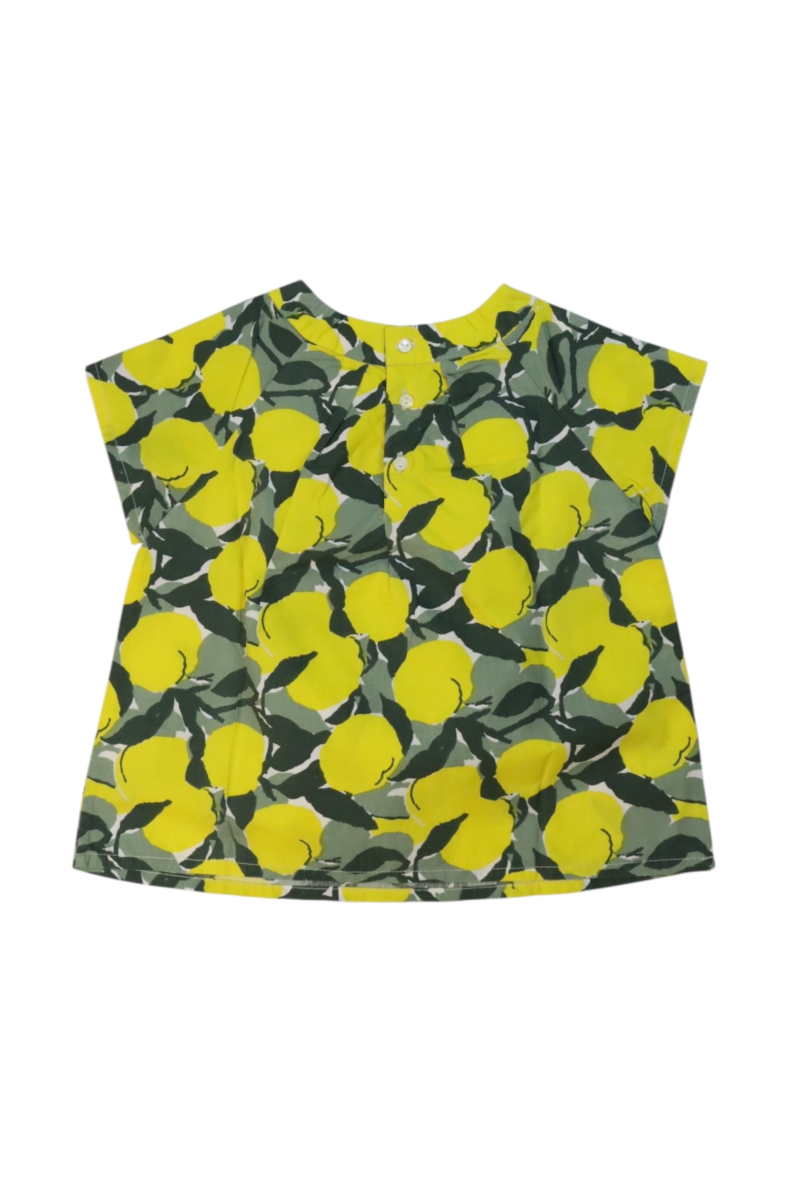 Bonpoint Lemon Print Top 4T、mySite、g9winljtr