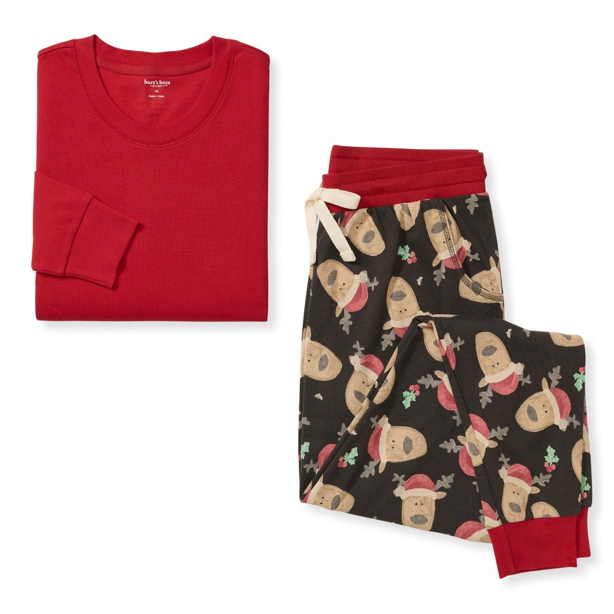  Jolly Reindeer Organic Cotton Womens' Pajamas、mySite、layawaytickets
