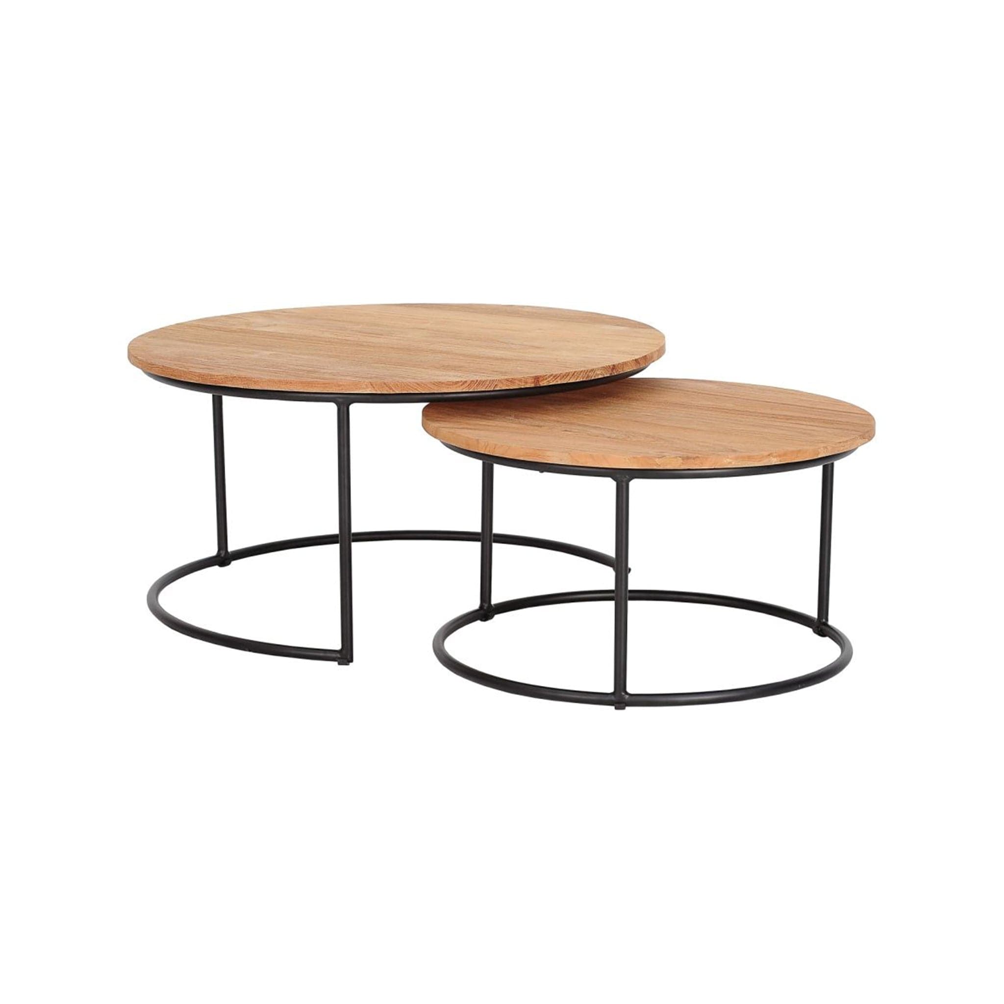 Finn 2 Piece Nesting Coffee Tables Set、mySite、neckold